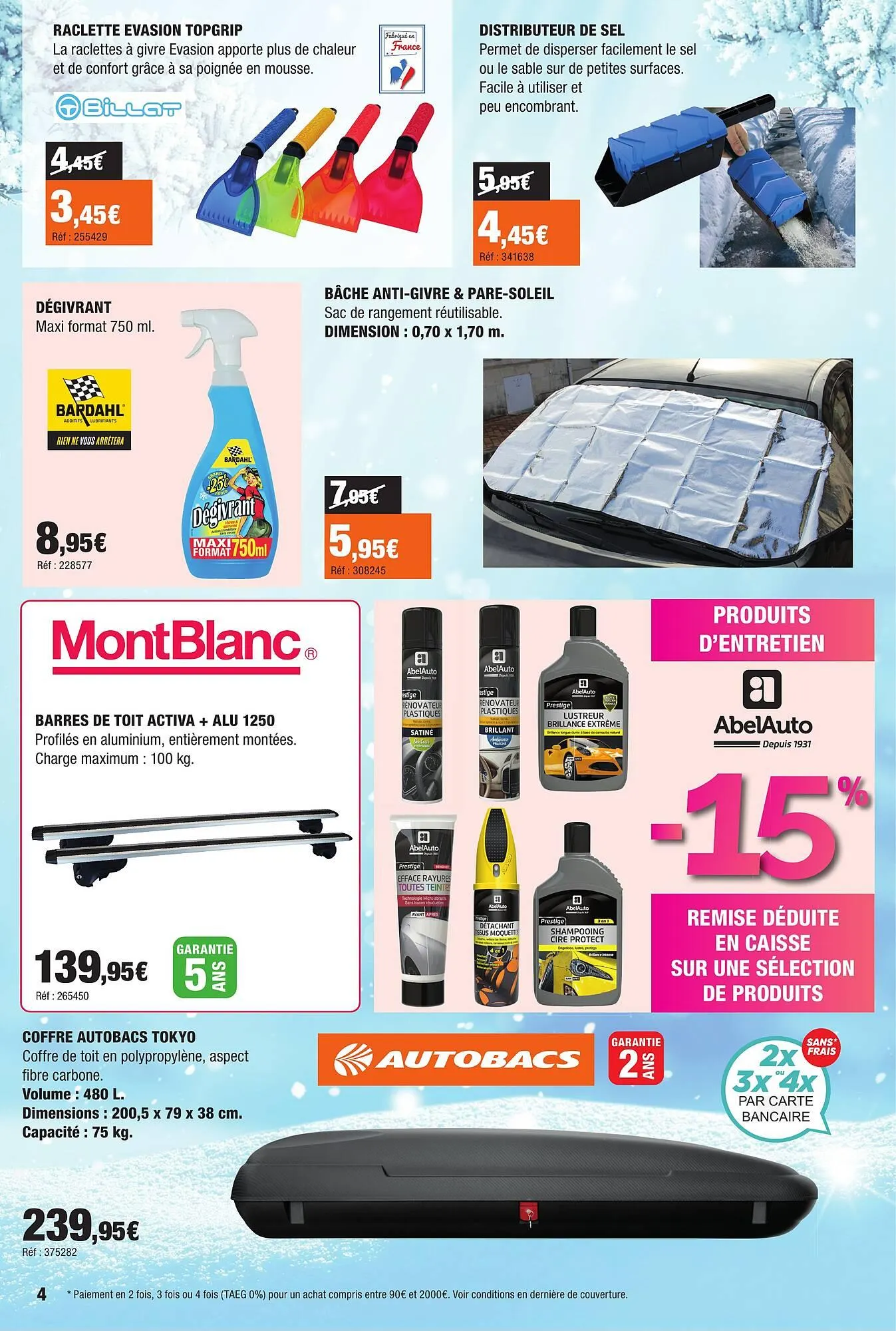 Catalogue Autobacs du 8 janvier au 11 février 2026 - Catalogue page 4