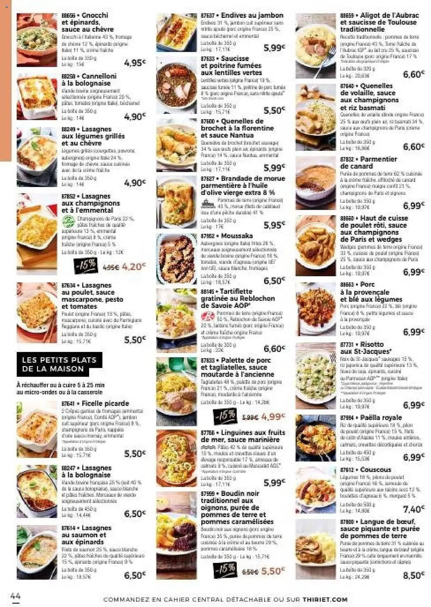 Catalogue Thiriet du 31 janvier au 3 mars 2026 - Catalogue page 44