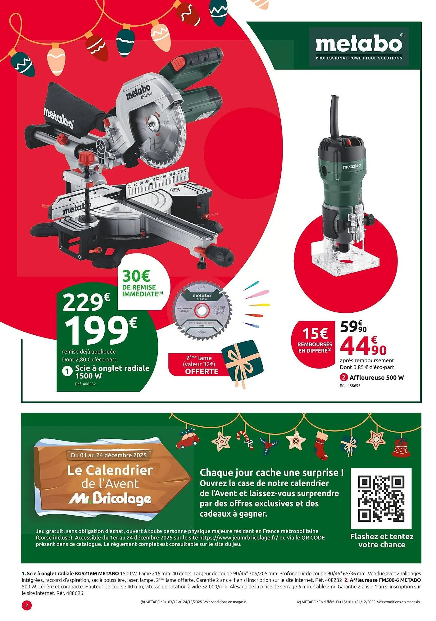 Catalogue Mr Bricolage du 3 décembre au 24 décembre 2025 - Catalogue page 2