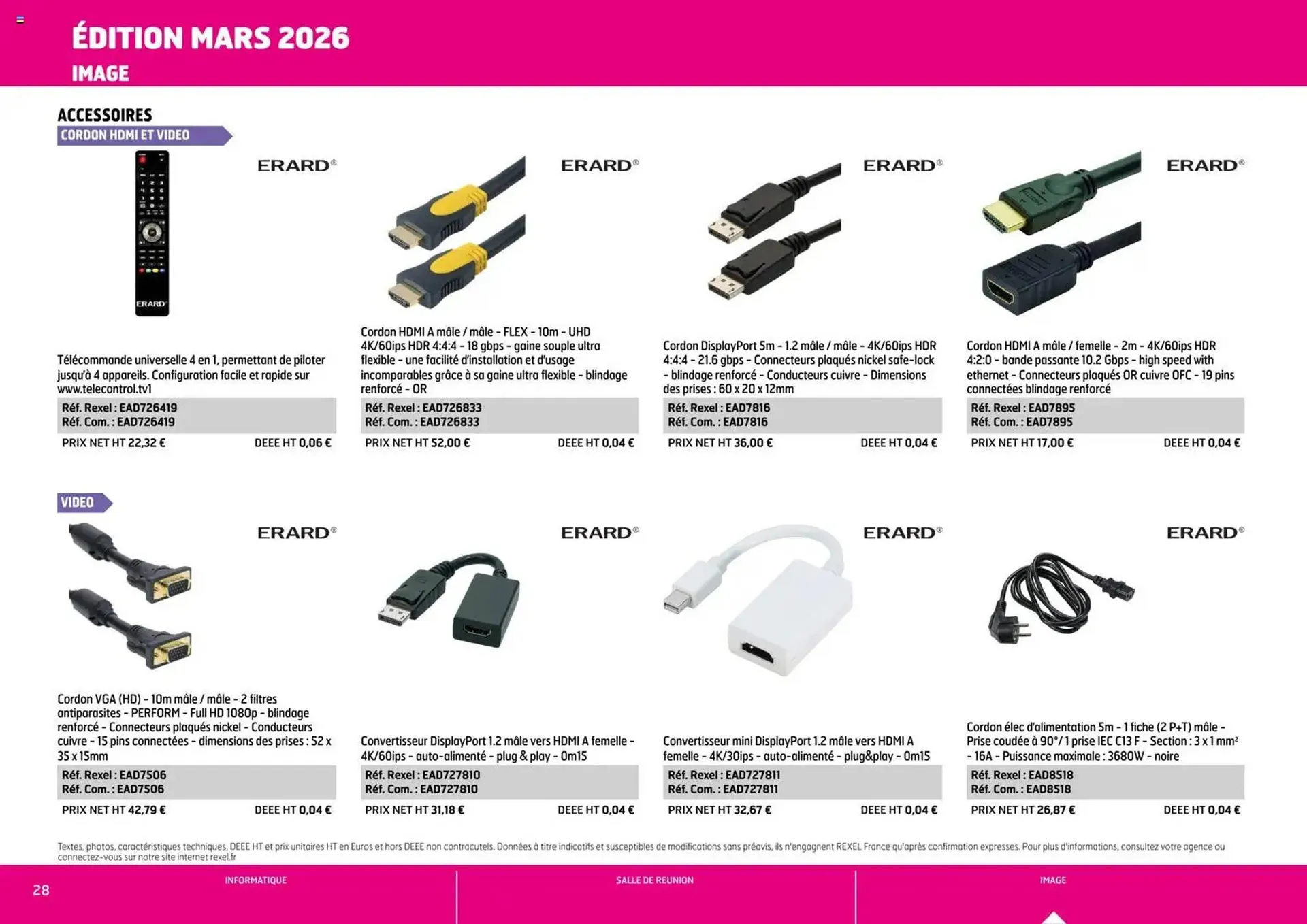 Catalogue Rexel du 1 avril au 31 décembre 2026 - Catalogue page 28