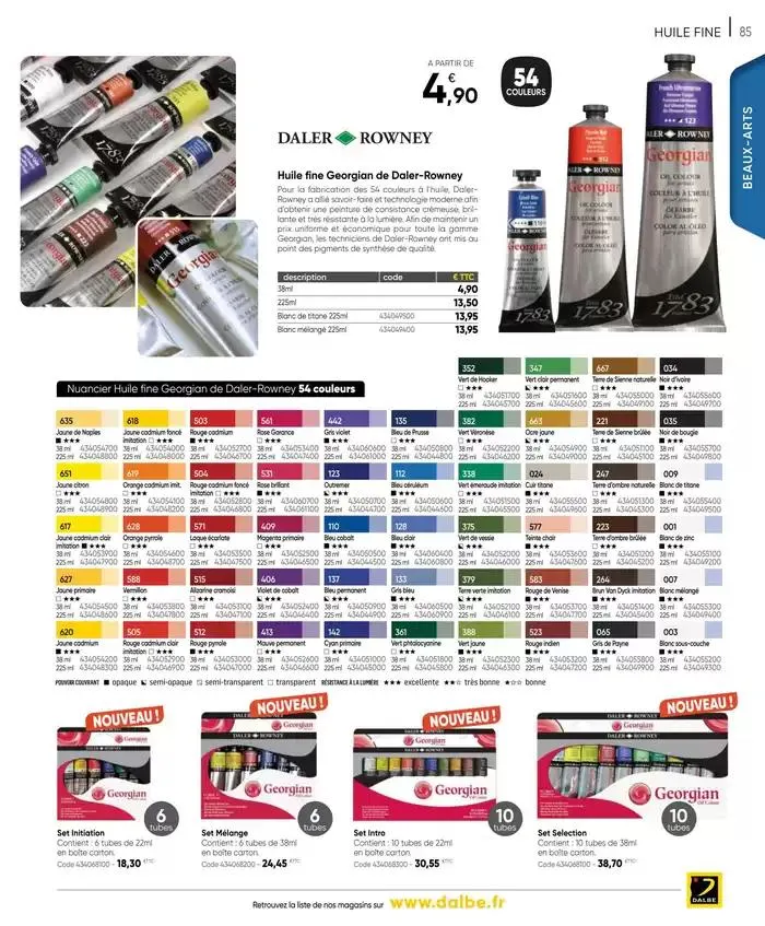CATALOGUE DALBE 2025 du 27 janvier au 31 décembre 2025 - Catalogue page 87