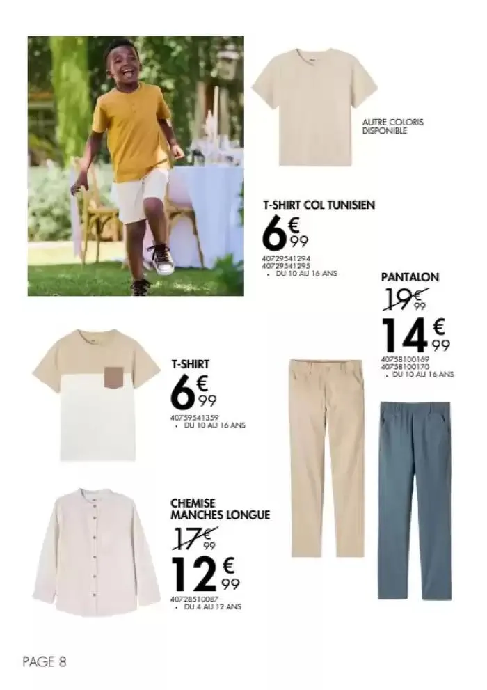 Collection Cérémonie du 9 avril au 30 avril 2025 - Catalogue page 8