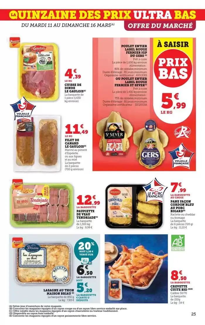 Quinzaine Commerçante du 11 mars au 23 mars 2025 - Catalogue page 25