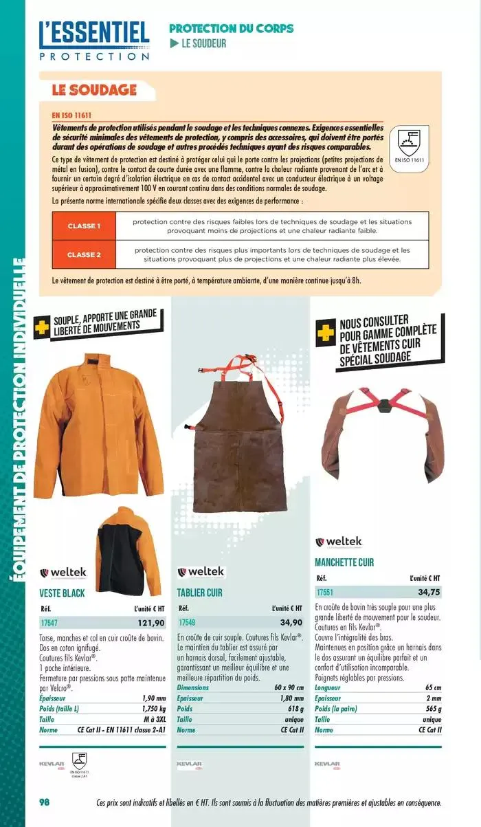 Essentiel Protection 2025 tarifé du 3 mars au 31 décembre 2025 - Catalogue page 100