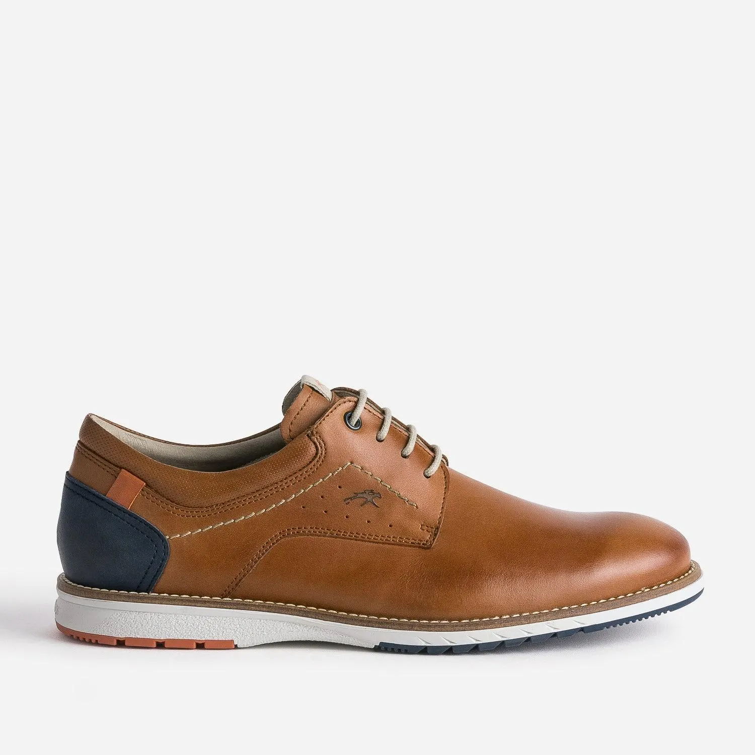 Derby FLUCHOS cognac en cuir