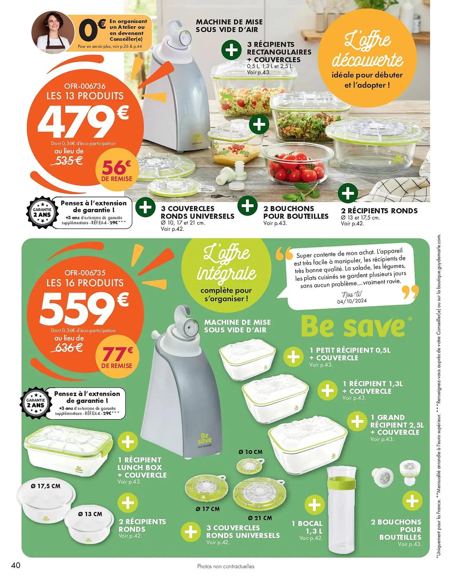 Catalogue Guy Demarle du 1 septembre au 1 février 2026 - Catalogue page 40