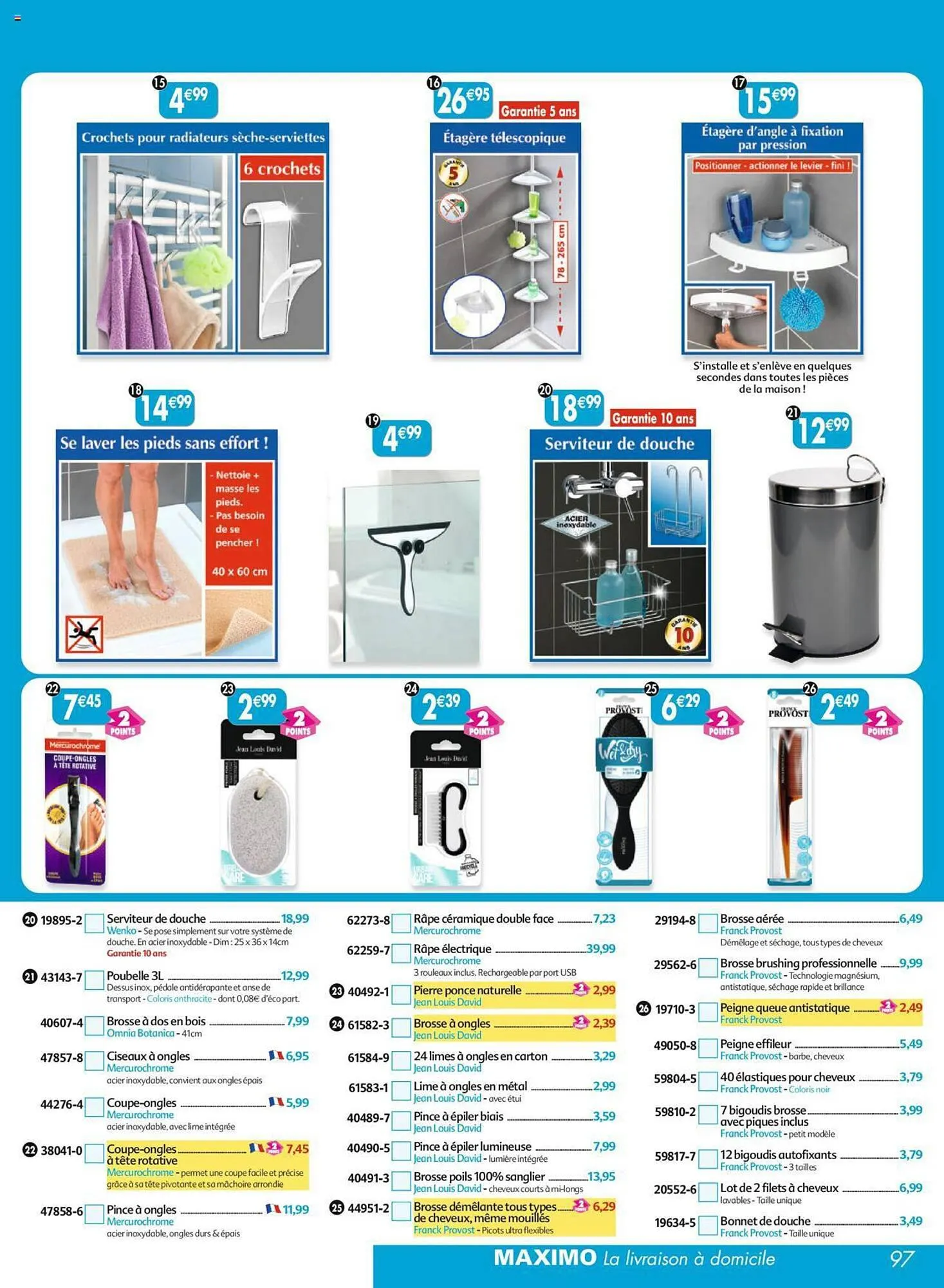 Catalogue Maximo du 19 janvier au 25 février 2024 - Catalogue page 97