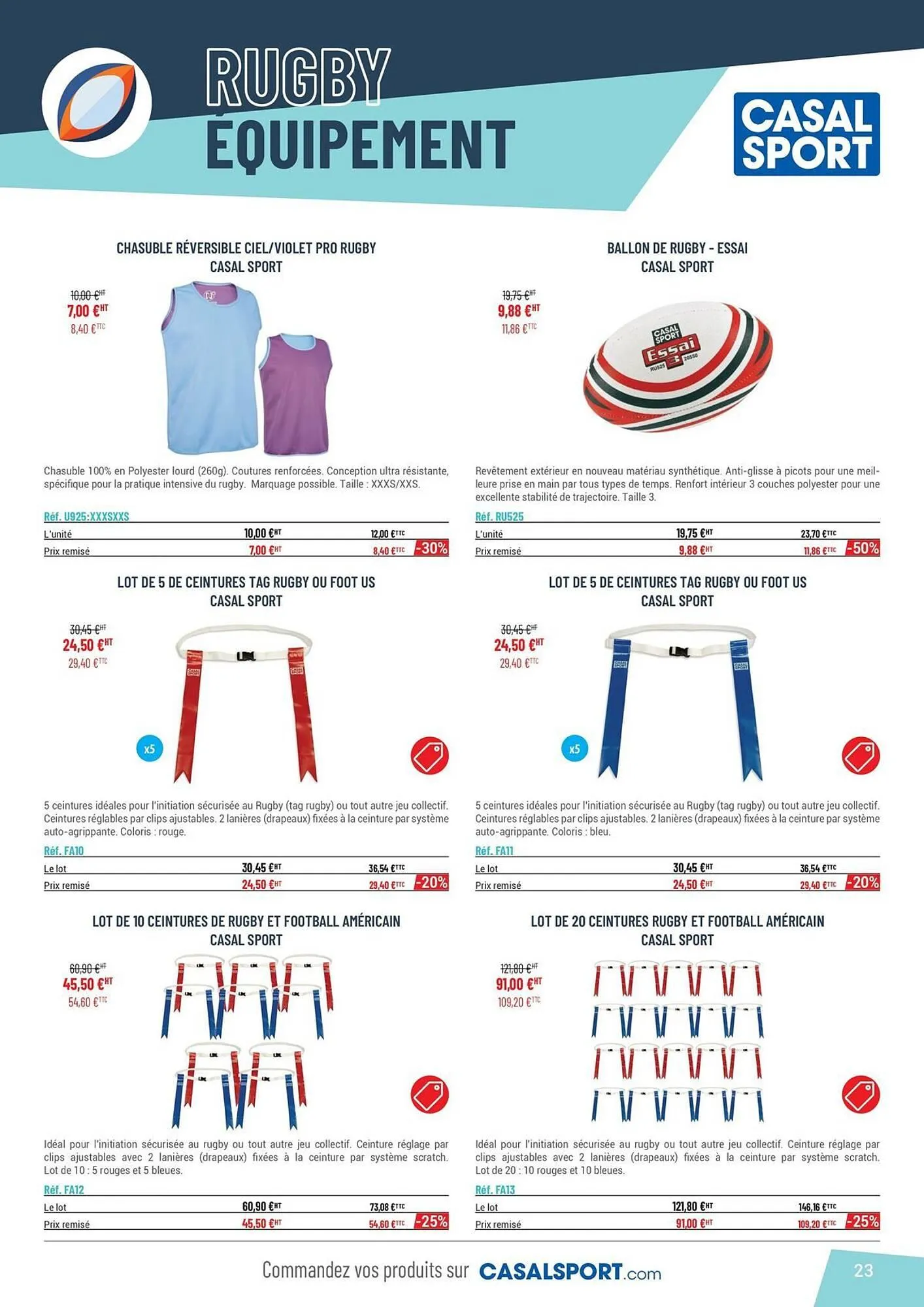 Catalogue Casal Sport du 30 avril au 31 décembre 2025 - Catalogue page 23