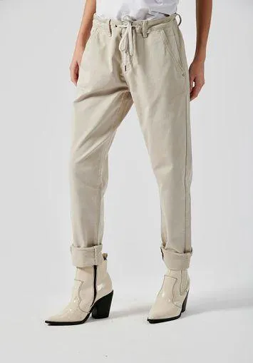 Jean boyslim écru Femme