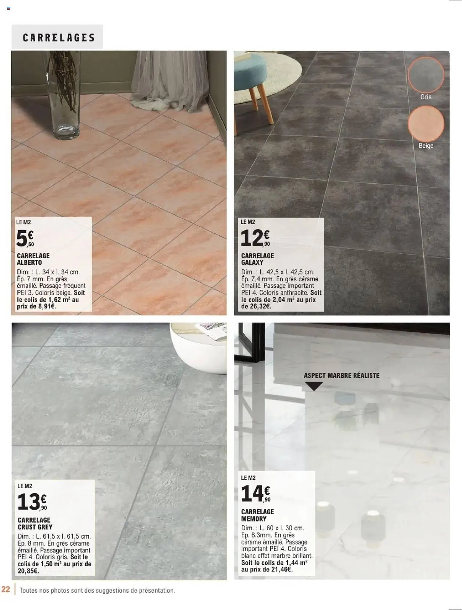 Catalogue E.Leclerc Brico du 7 janvier au 31 décembre 2025 - Catalogue page 22