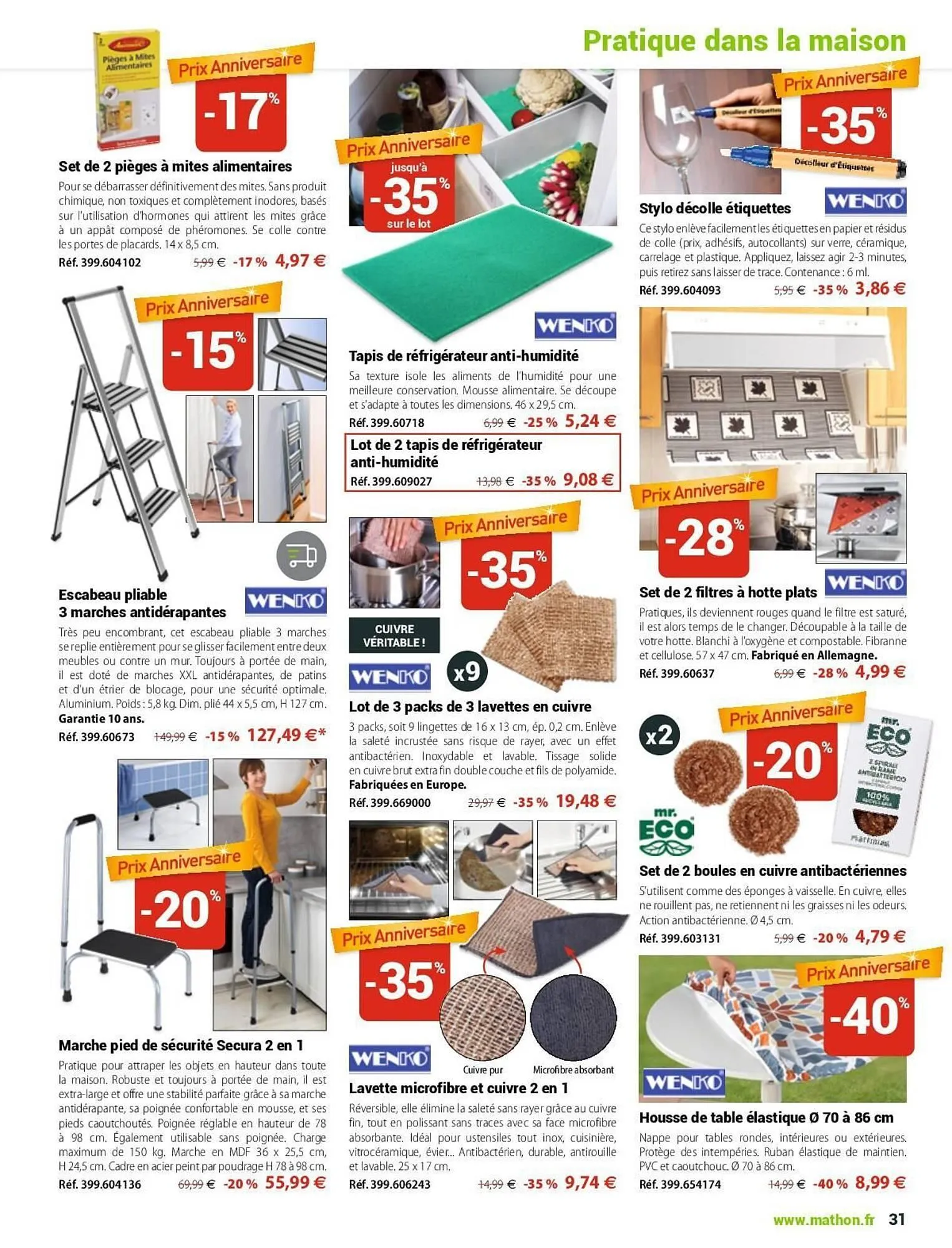 Catalogue Mathon du 12 septembre au 31 décembre 2025 - Catalogue page 31