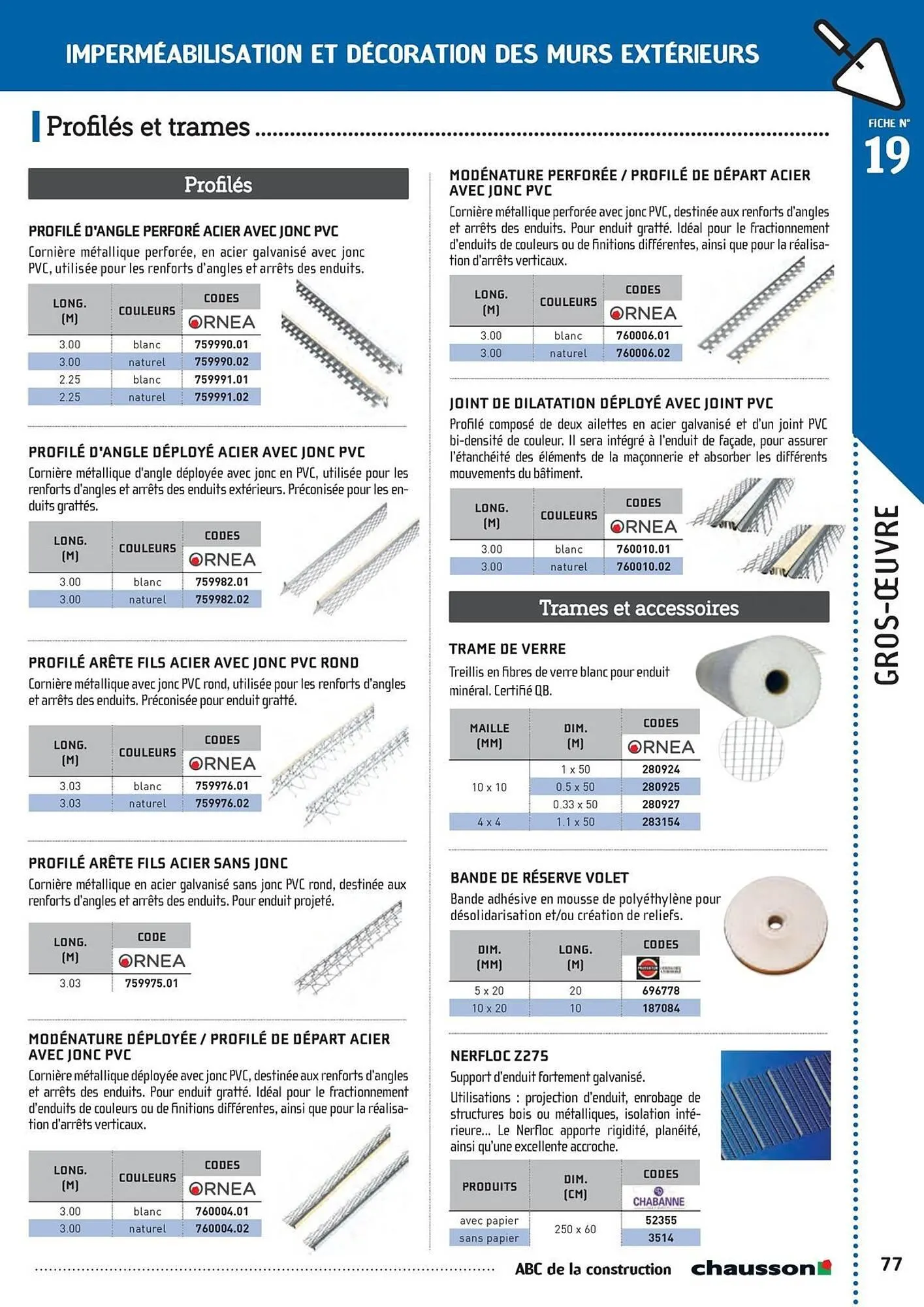 Catalogue Chausson Matériaux du 2 mai au 31 décembre 2025 - Catalogue page 79