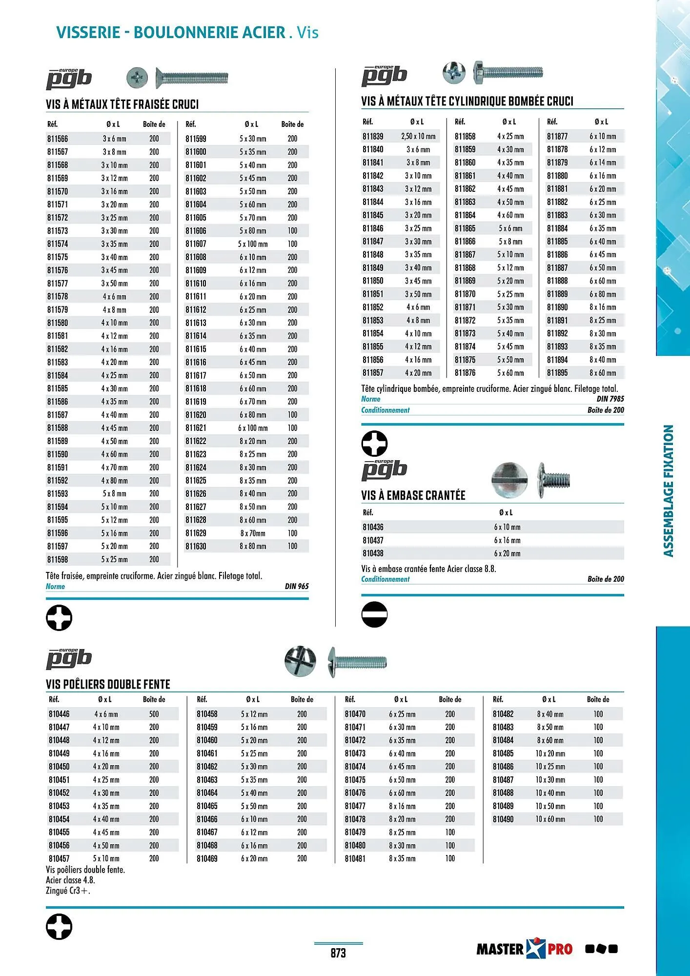 Catalogue Master Pro du 28 janvier au 30 décembre 2028 - Catalogue page 877