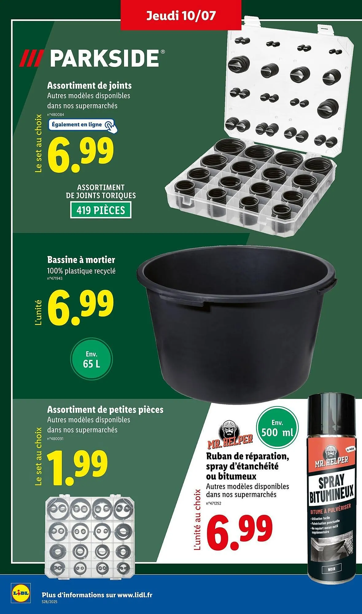 Catalogue Lidl du 10 juillet au 14 juillet 2025 - Catalogue page 8