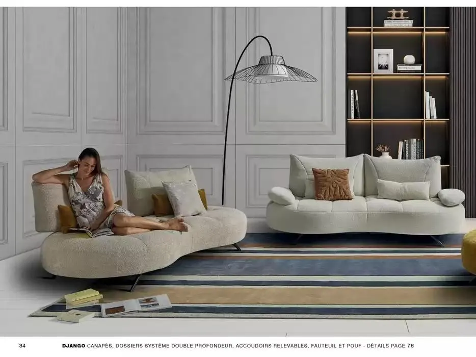 Catalogue Canapés et Fauteuils 2025  du 1 janvier au 31 décembre 2025 - Catalogue page 34