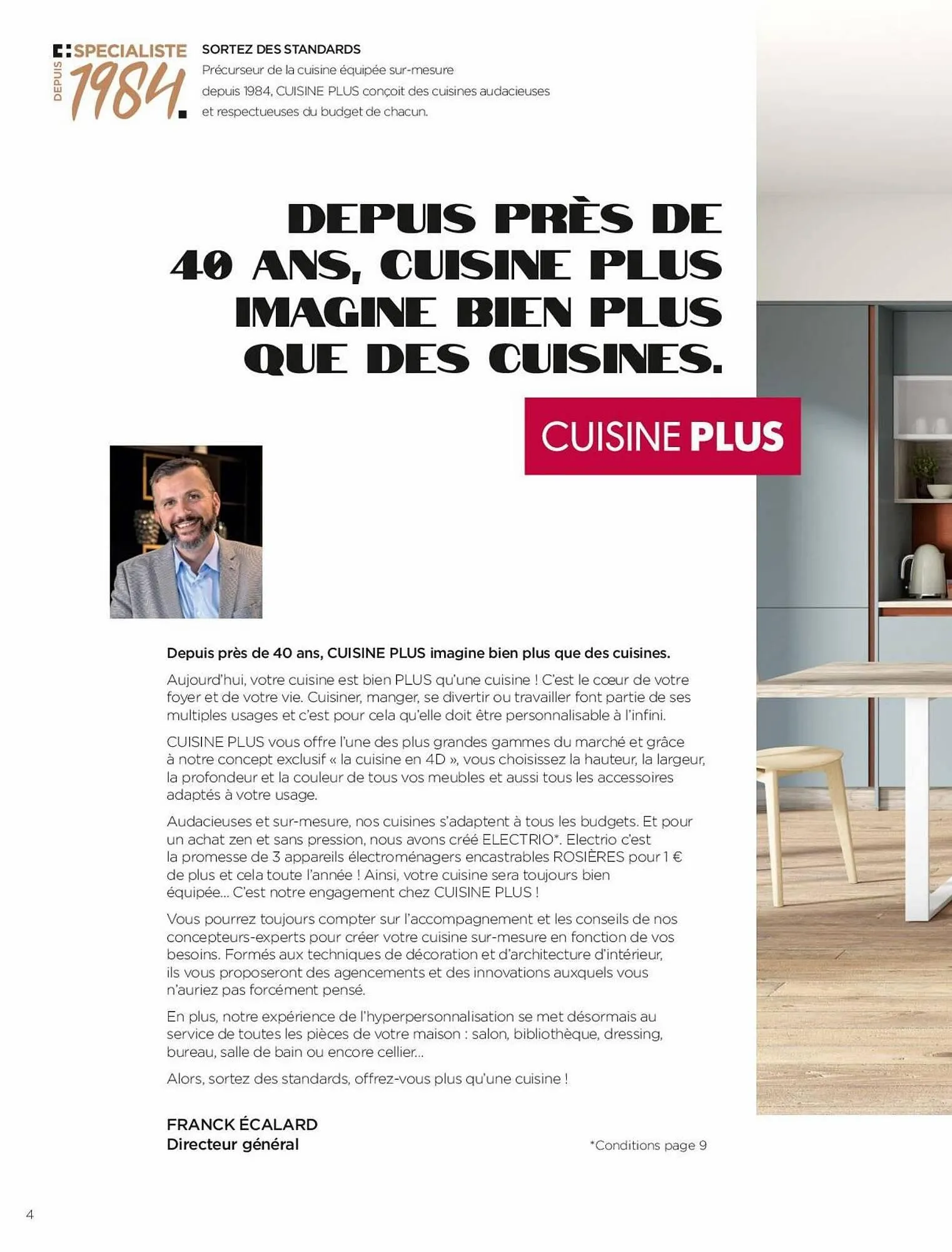 Catalogue Cuisine Plus du 20 août au 31 décembre 2023 - Catalogue page 4