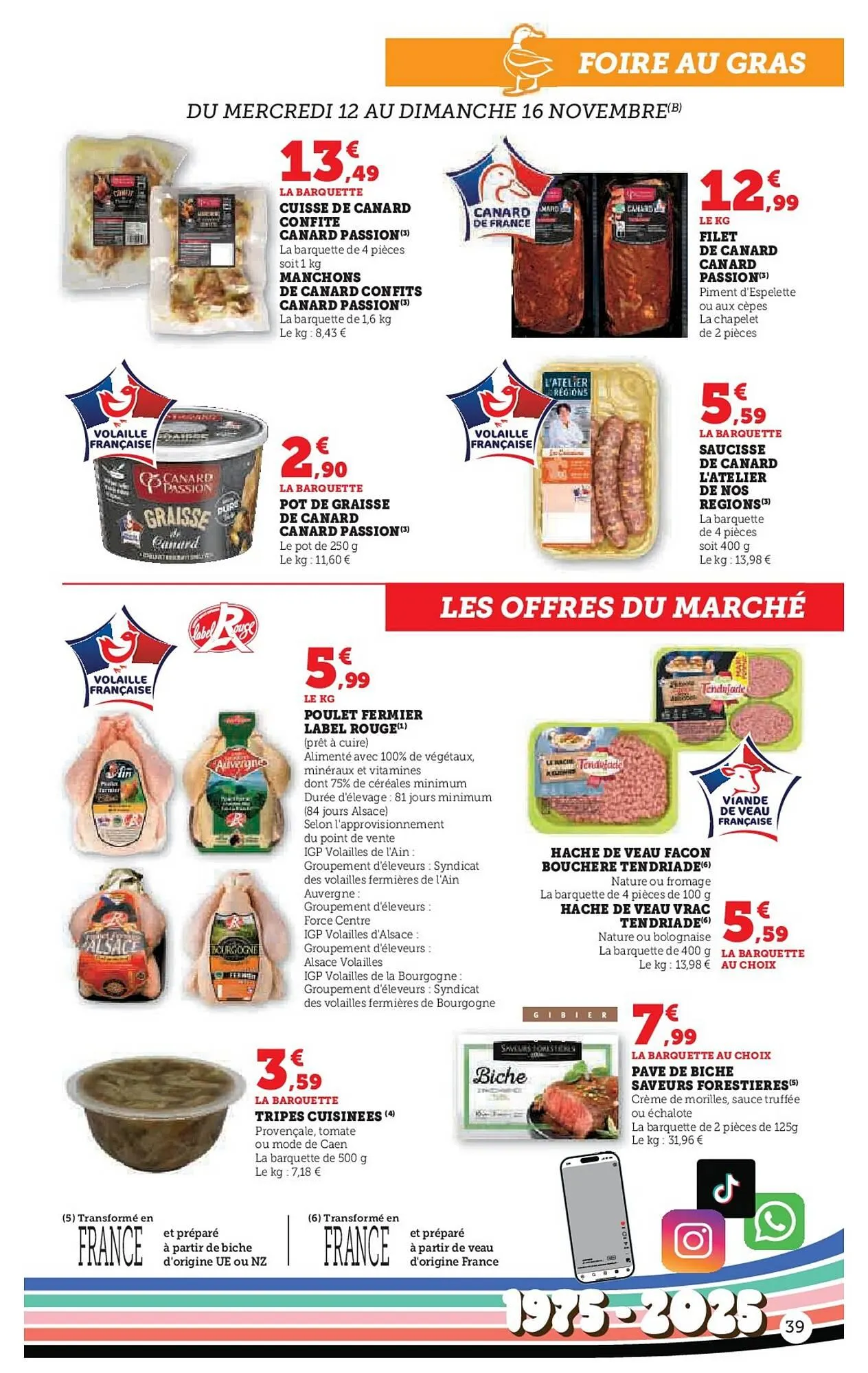 Catalogue Super U du 12 novembre au 23 novembre 2025 - Catalogue page 39