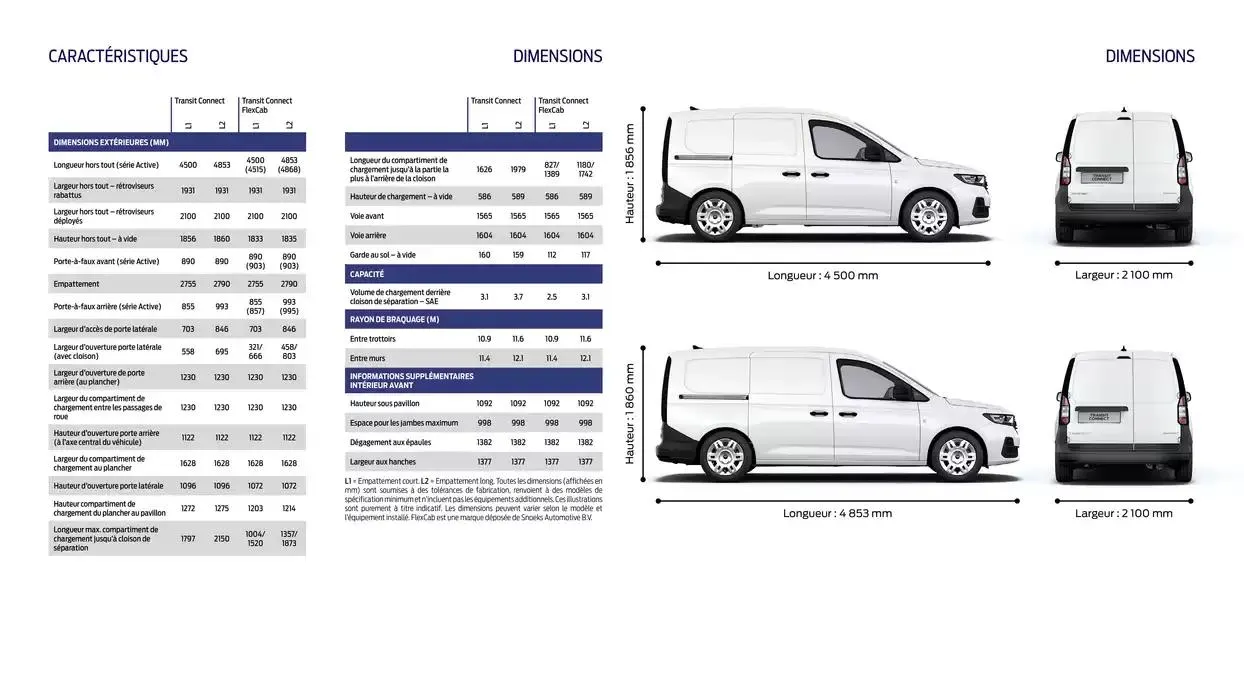 Ford Nouveau Transit Connect du 14 janvier au 10 janvier 2026 - Catalogue page 9