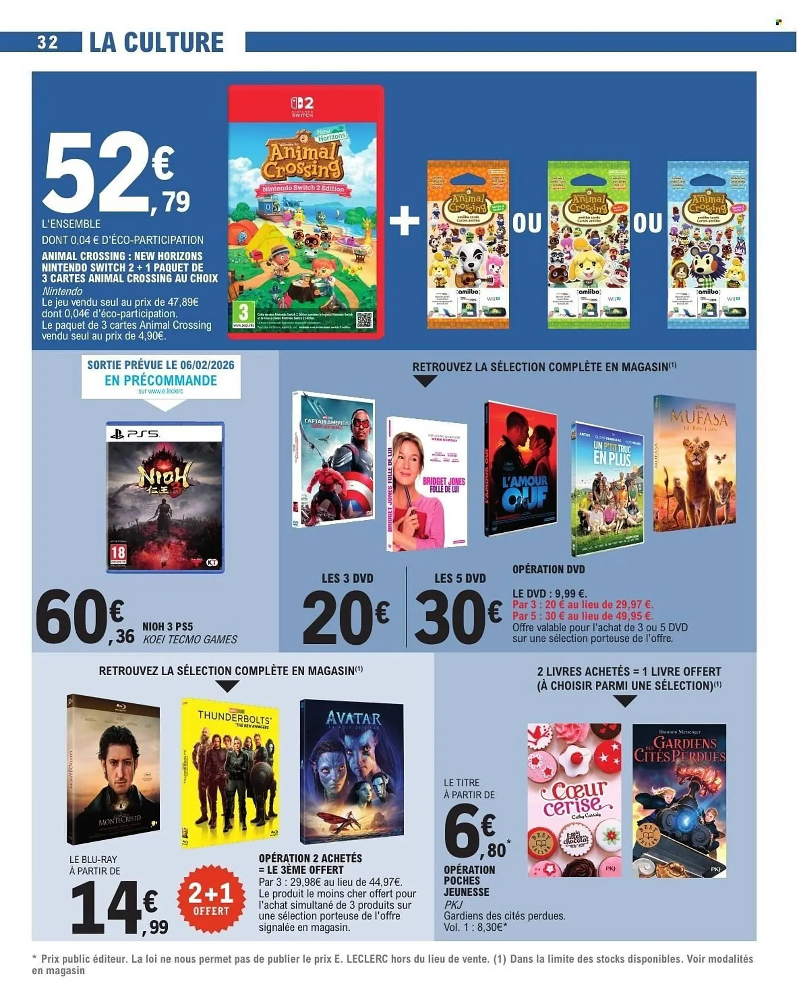 Catalogue E.Leclerc du 27 janvier au 7 février 2026 - Catalogue page 32