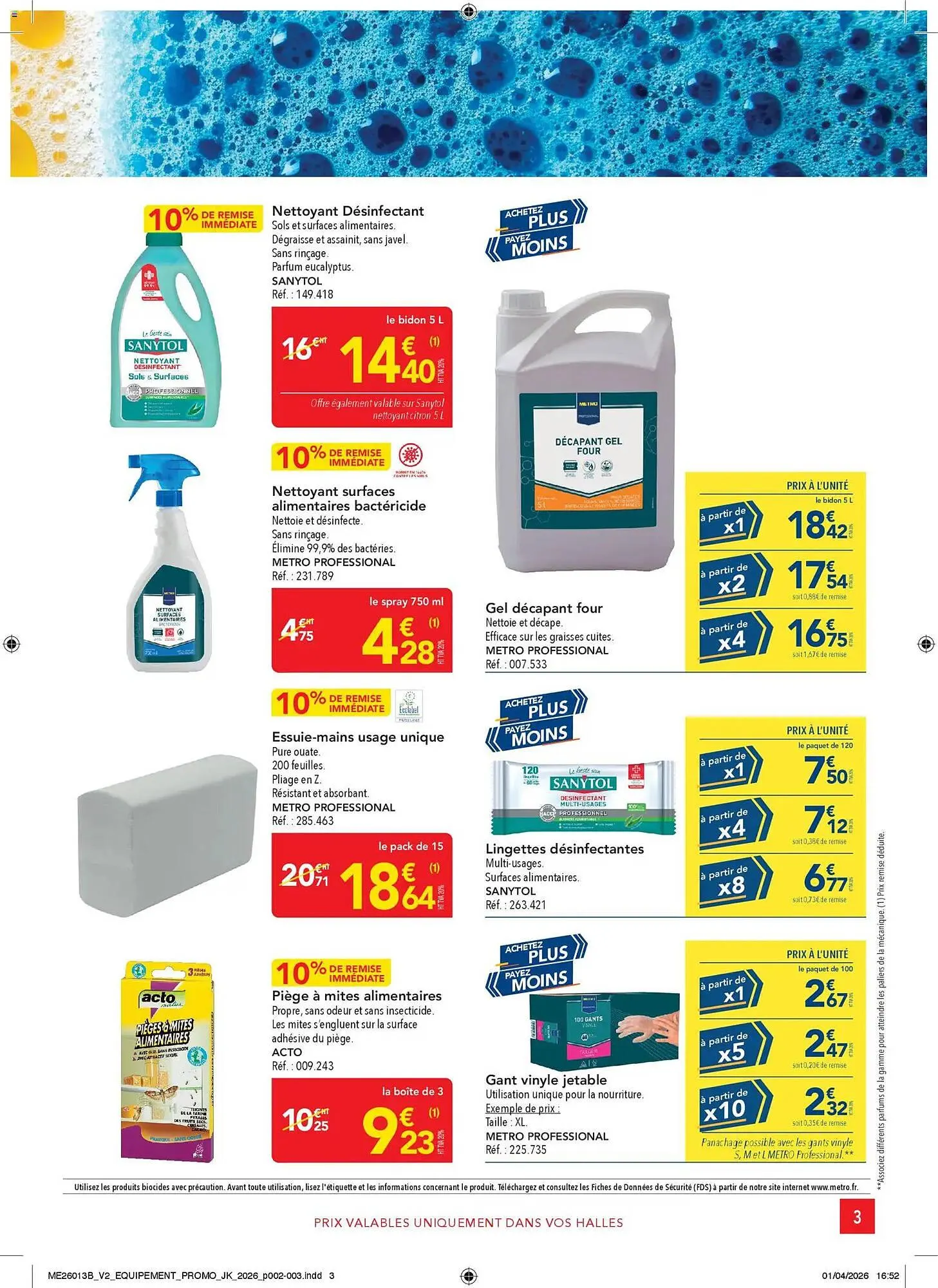 Catalogue METRO du 23 avril au 20 mai 2026 - Catalogue page 3