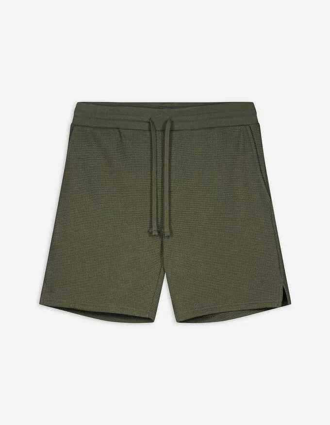 Šortky - Klasický střih Regular Fit - tmave zelena