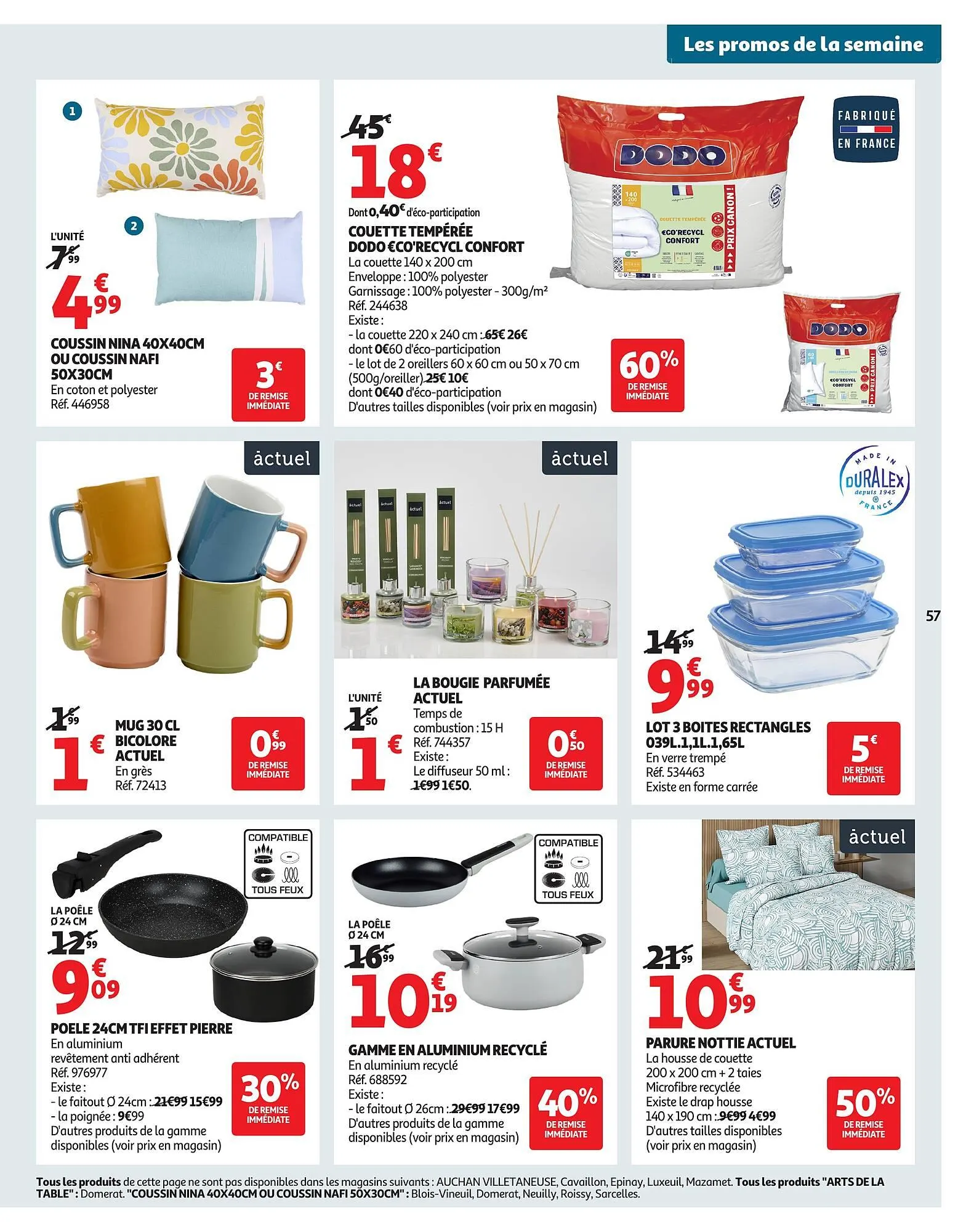 Catalogue Auchan du 2 septembre au 14 septembre 2025 - Catalogue page 57