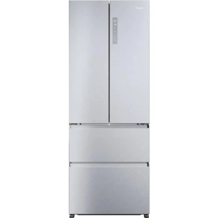 Réfrigérateur Multi-Portes - HAIER - HFR5719ENMG - 446L - No Frost - 4 Portes - Silver