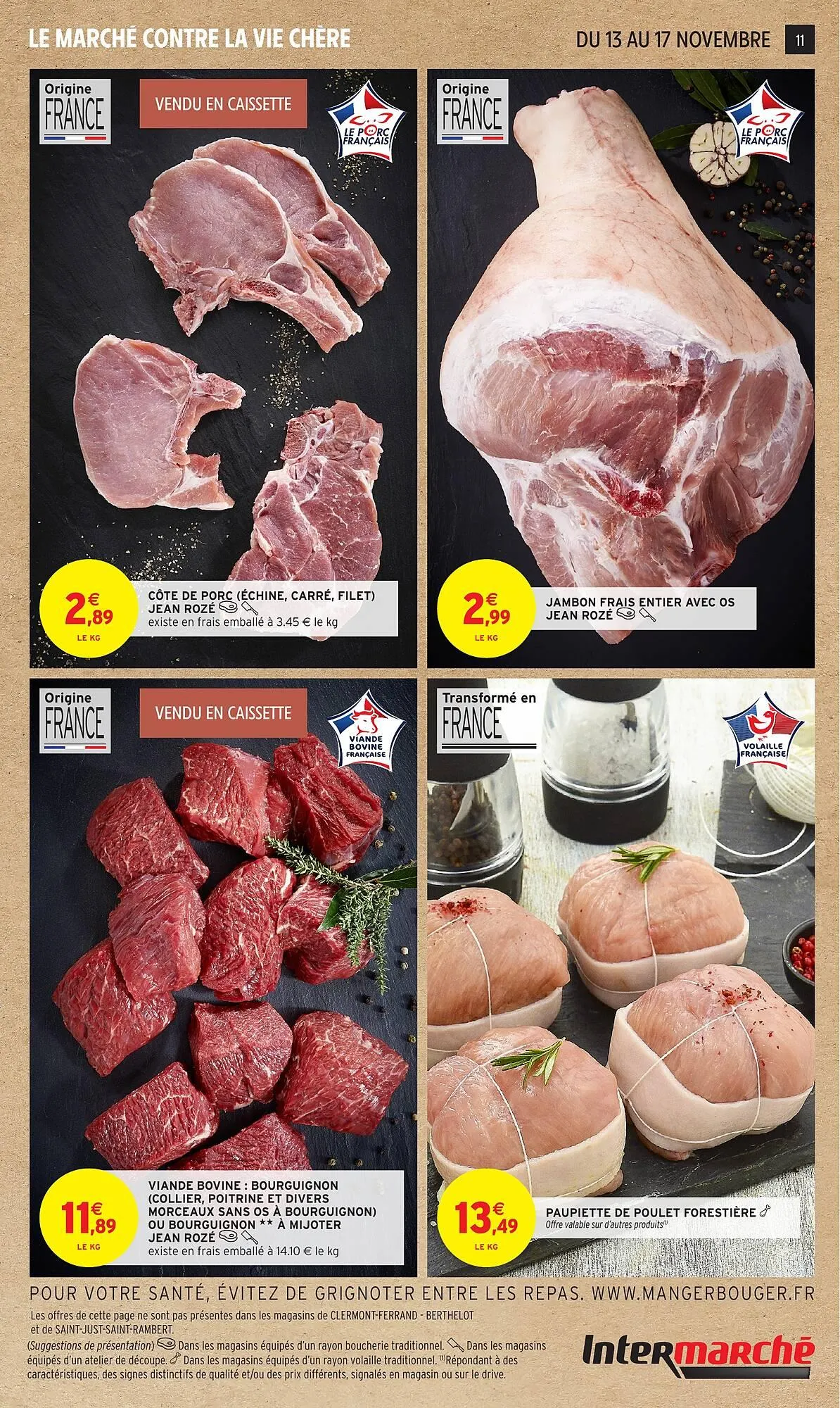Catalogue Intermarché du 13 novembre au 23 novembre 2025 - Catalogue page 11