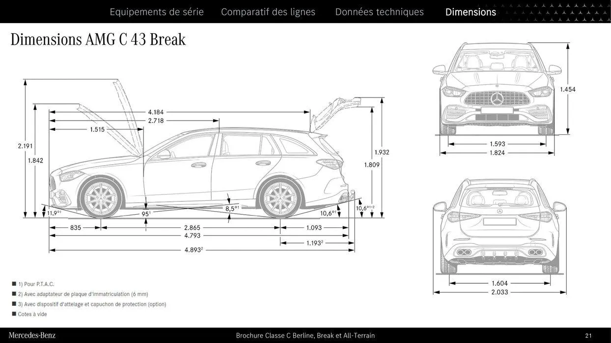 Classe C Berline, Break et All Terrain du 9 septembre au 31 août 2025 - Catalogue page 21