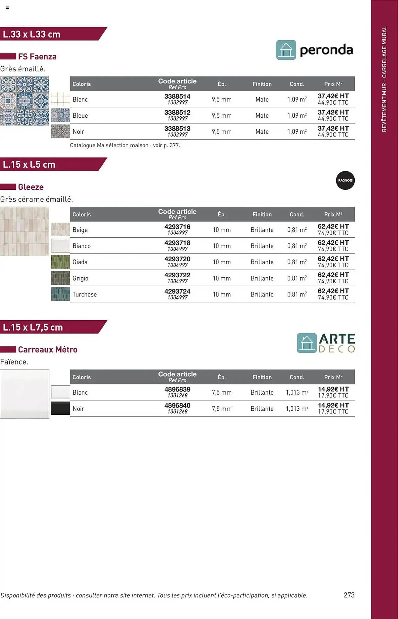 Catalogue Point P du 11 juillet au 31 décembre 2025 - Catalogue page 273