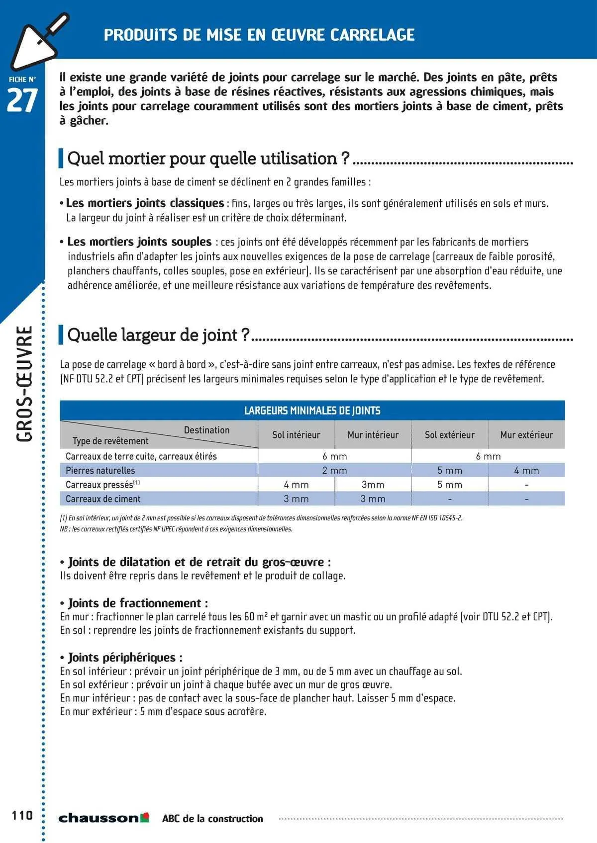 Catalogue Chausson Matériaux du 2 mai au 31 décembre 2025 - Catalogue page 93