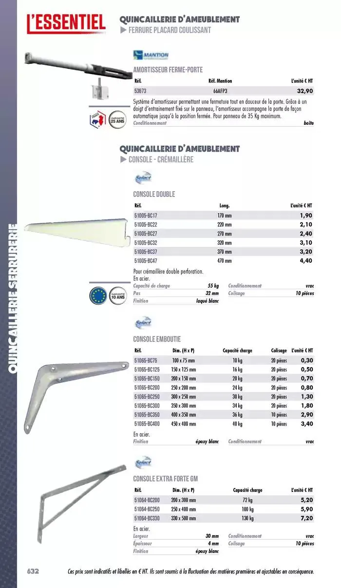 Essentiel Industrie 2025 du 3 janvier au 31 décembre 2025 - Catalogue page 634