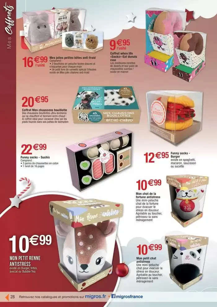 Déco (18j) Kdo Mode festif du 19 novembre au 15 décembre 2024 - Catalogue page 28