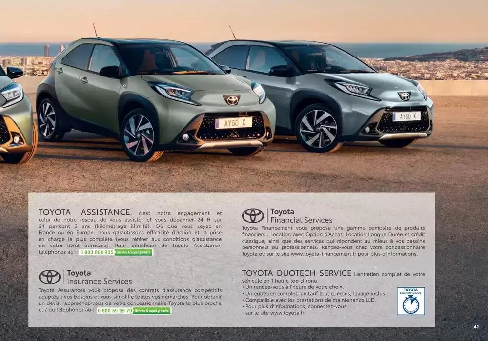 Toyota Aygo X du 1 avril au 1 avril 2026 - Catalogue page 41