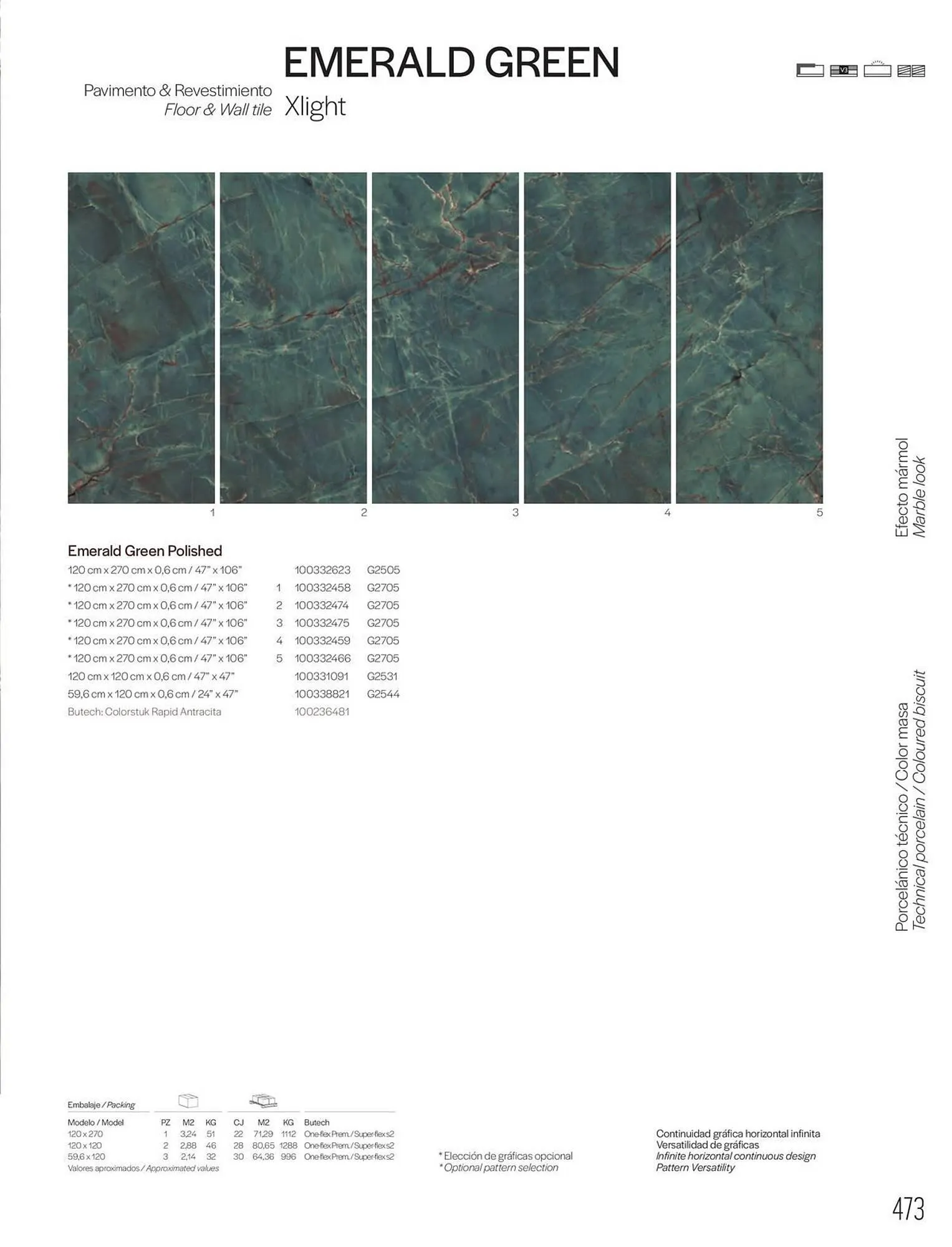 Catalogue Porcelanosa du 27 janvier au 31 décembre 2025 - Catalogue page 475