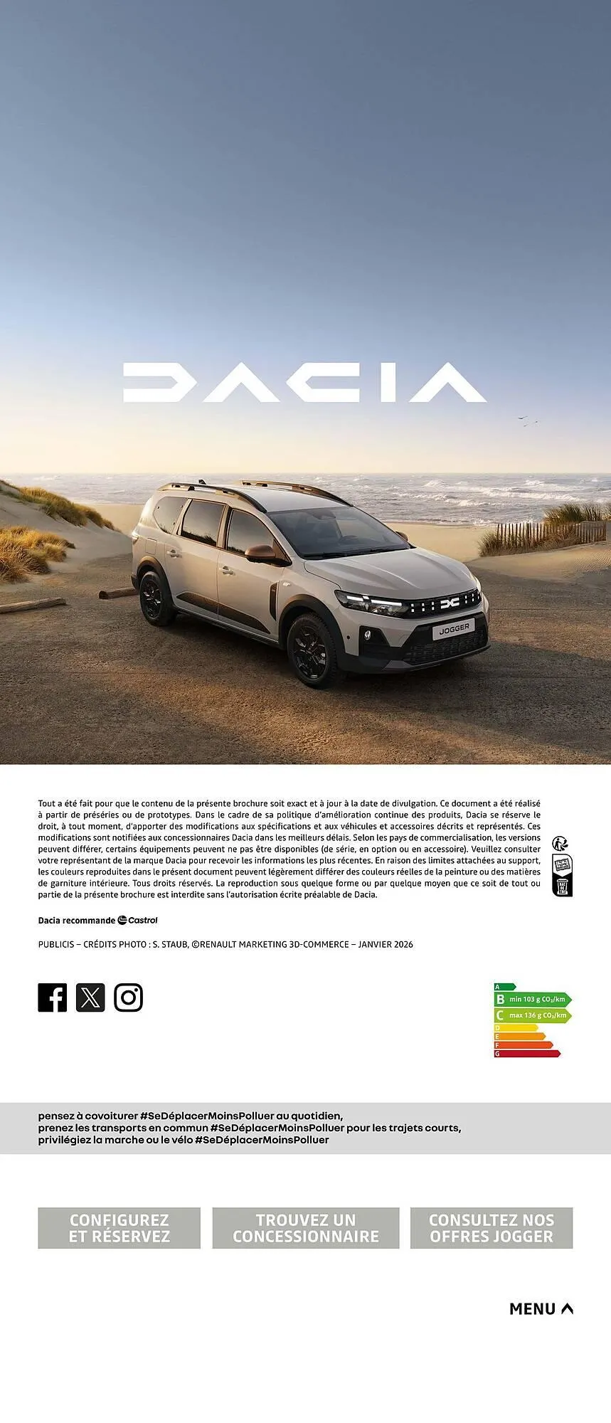 Catalogue Dacia du 23 janvier au 31 décembre 2026 - Catalogue page 23