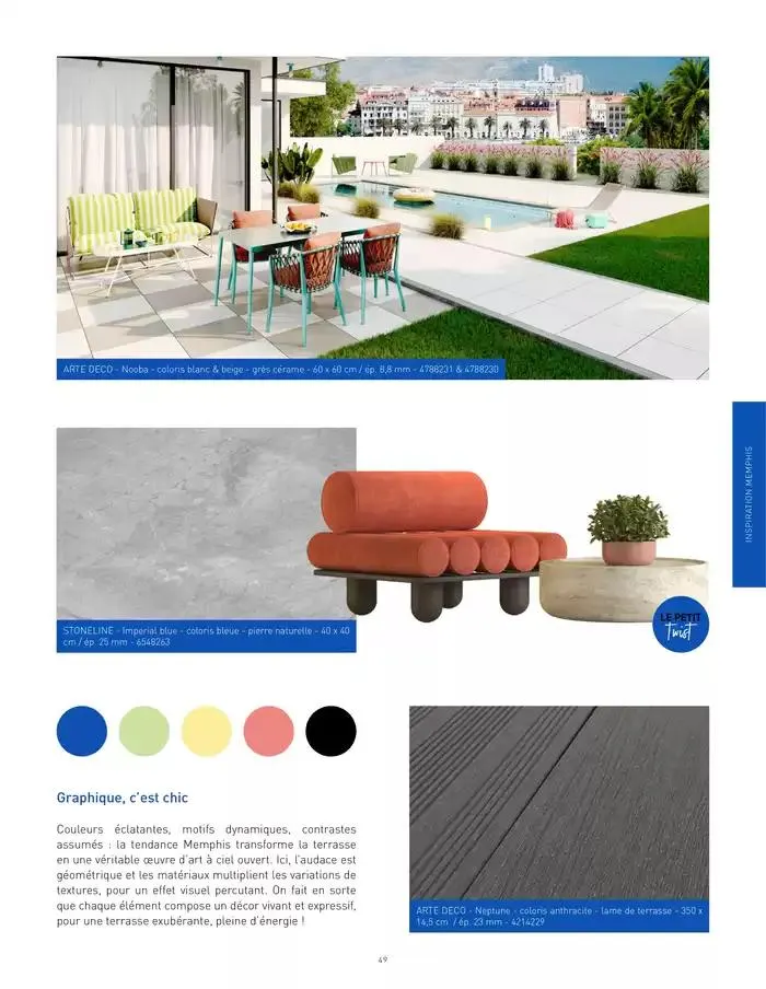 Guide Terrasse 2025 du 1 janvier au 31 décembre 2025 - Catalogue page 49