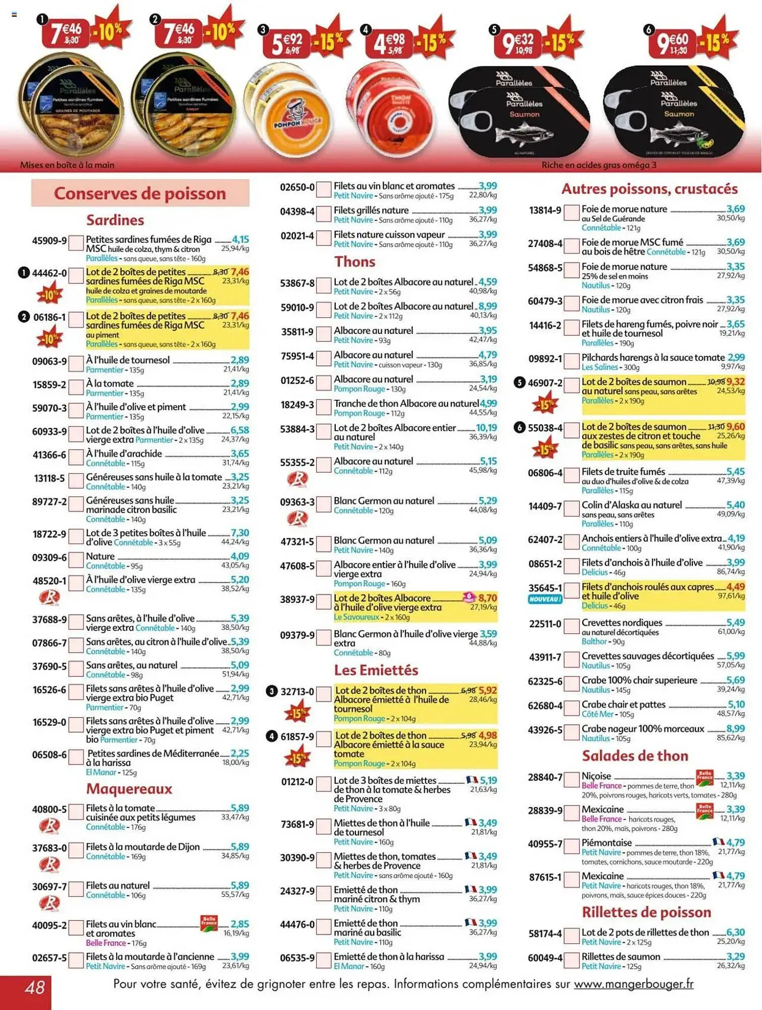Catalogue Maximo du 12 mai au 8 juin 2025 - Catalogue page 48
