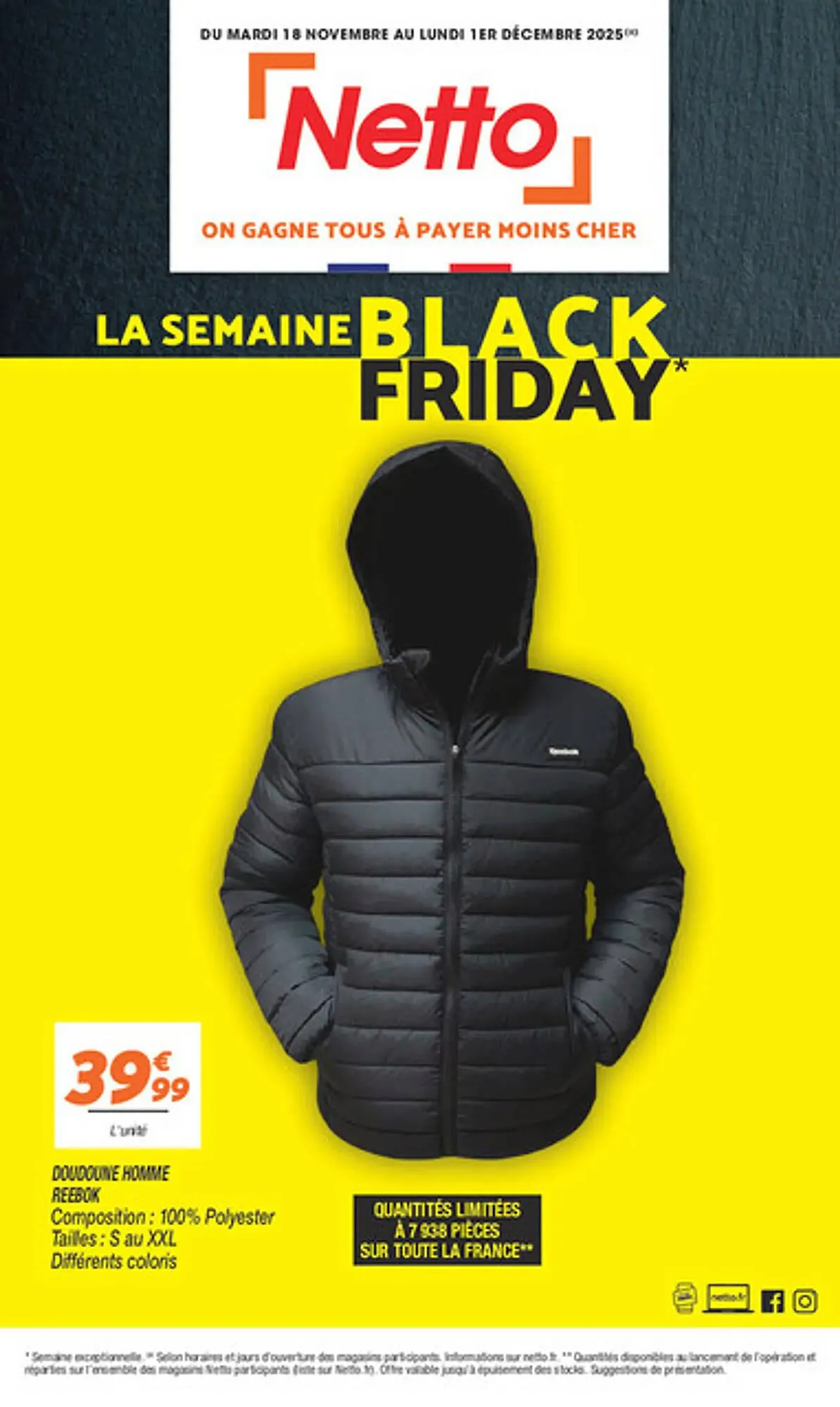 Catalogue Netto du 18 novembre au 1 décembre 2025 - Catalogue page 1