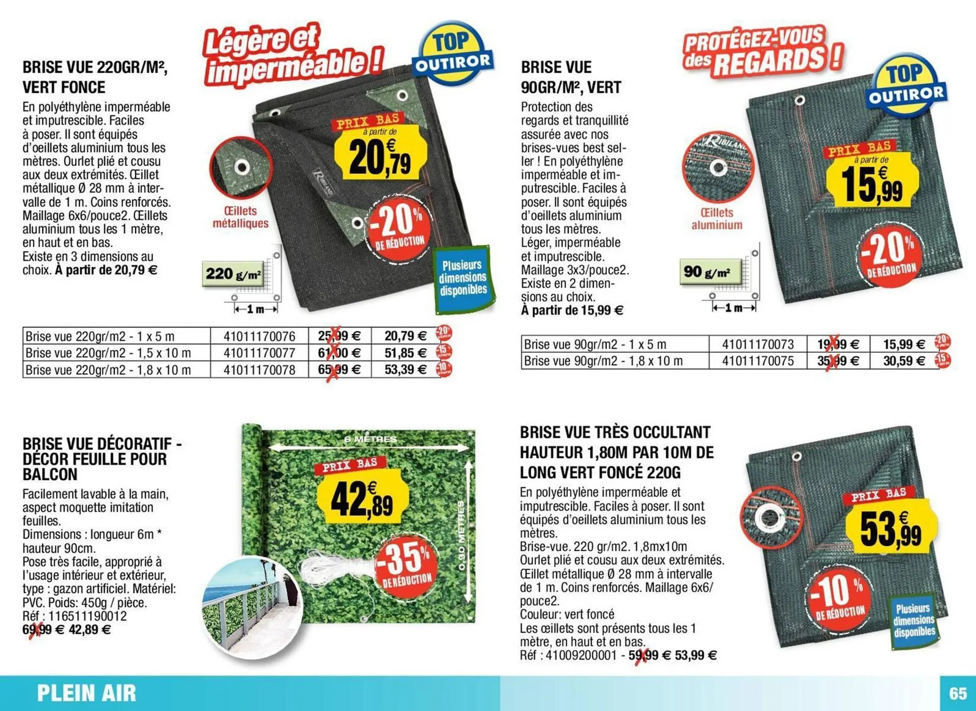 Catalogue Outiror du 27 novembre au 31 décembre 2023 - Catalogue page 67