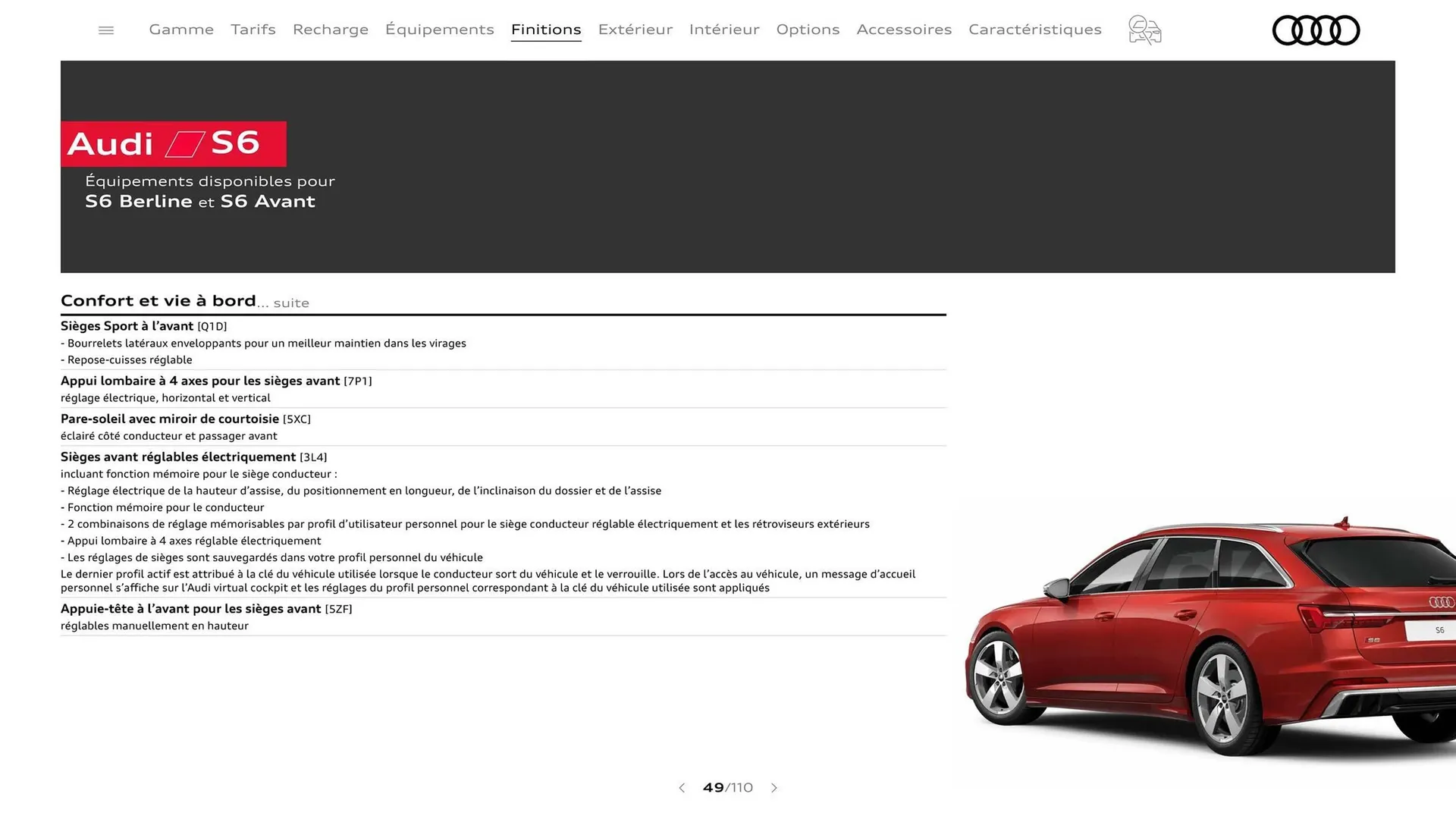 Catalogue Audi du 7 janvier au 31 janvier 2026 - Catalogue page 49