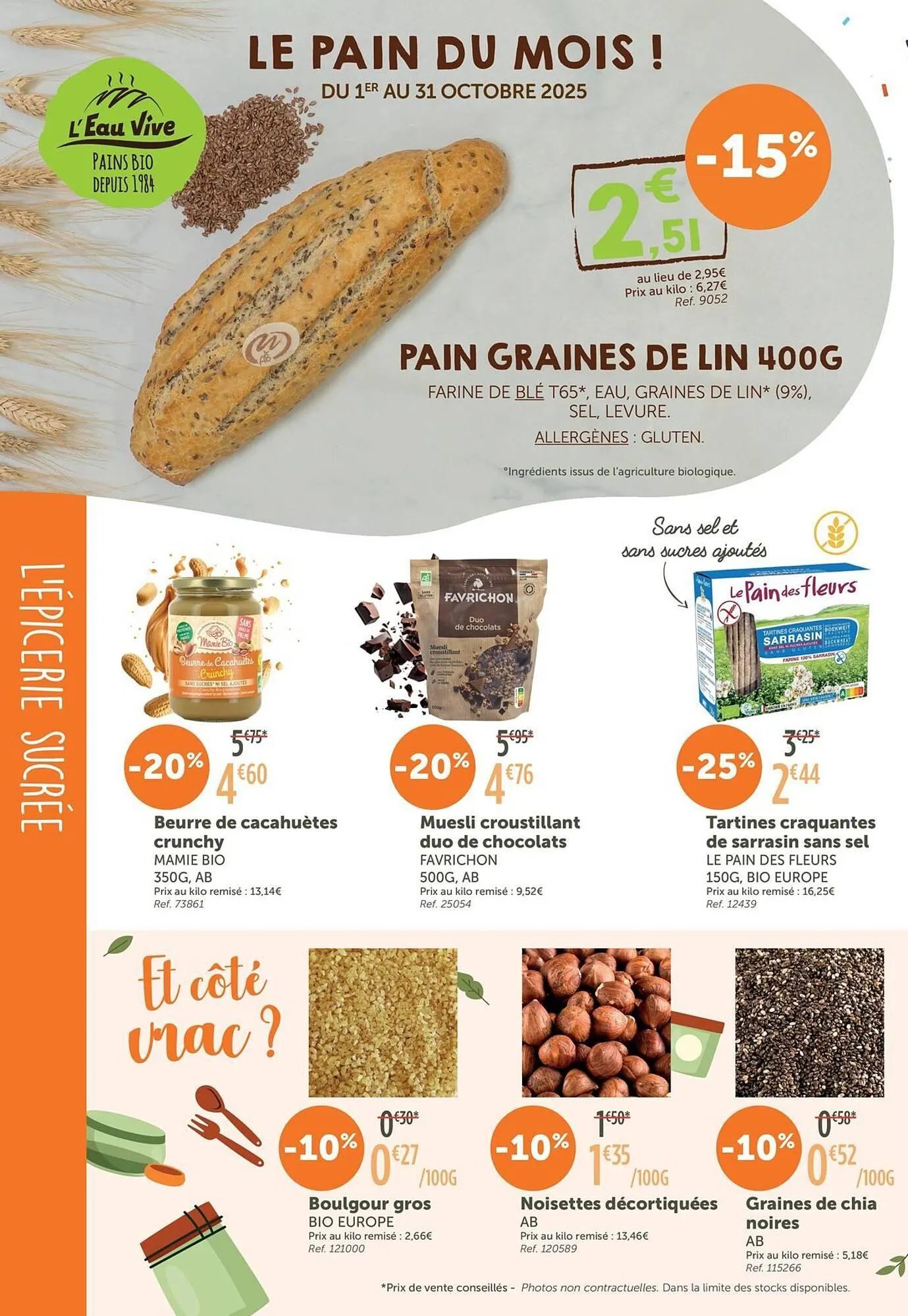 Catalogue L'Eau Vive du 1 octobre au 31 octobre 2025 - Catalogue page 4