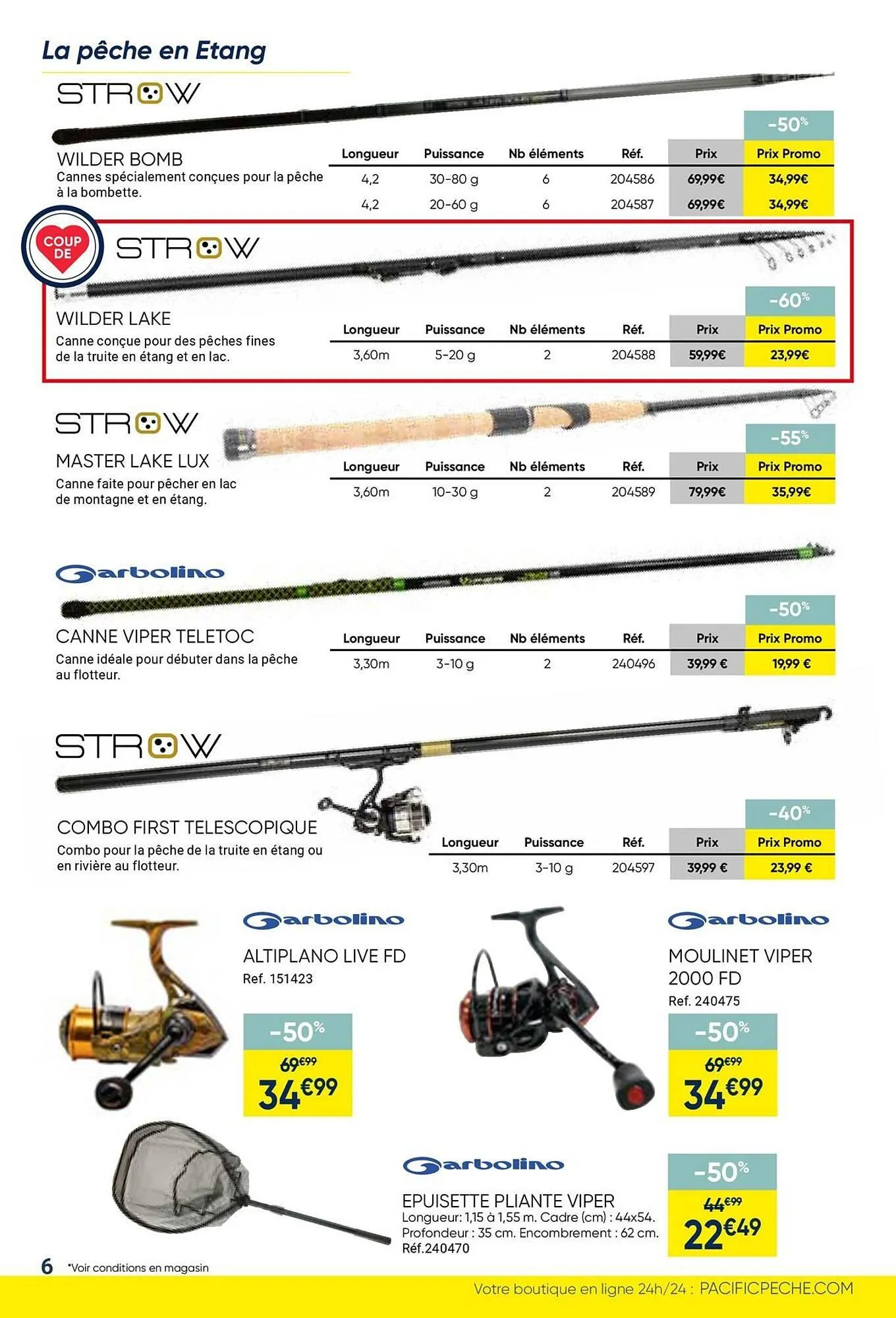 Catalogue Pacific Pêche du 11 février au 16 mars 2026 - Catalogue page 6