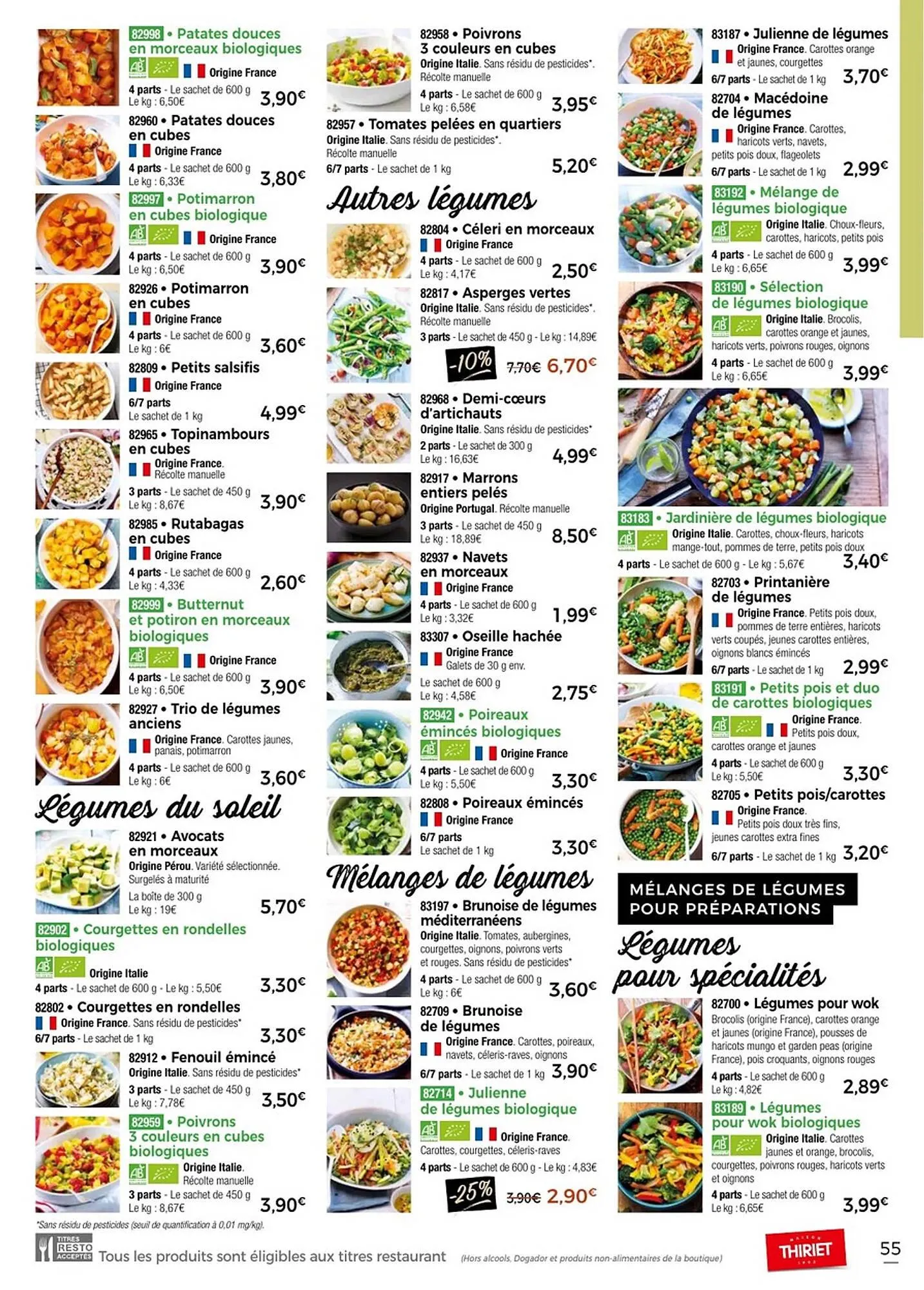 Catalogue Thiriet du 11 juillet au 6 août 2025 - Catalogue page 55