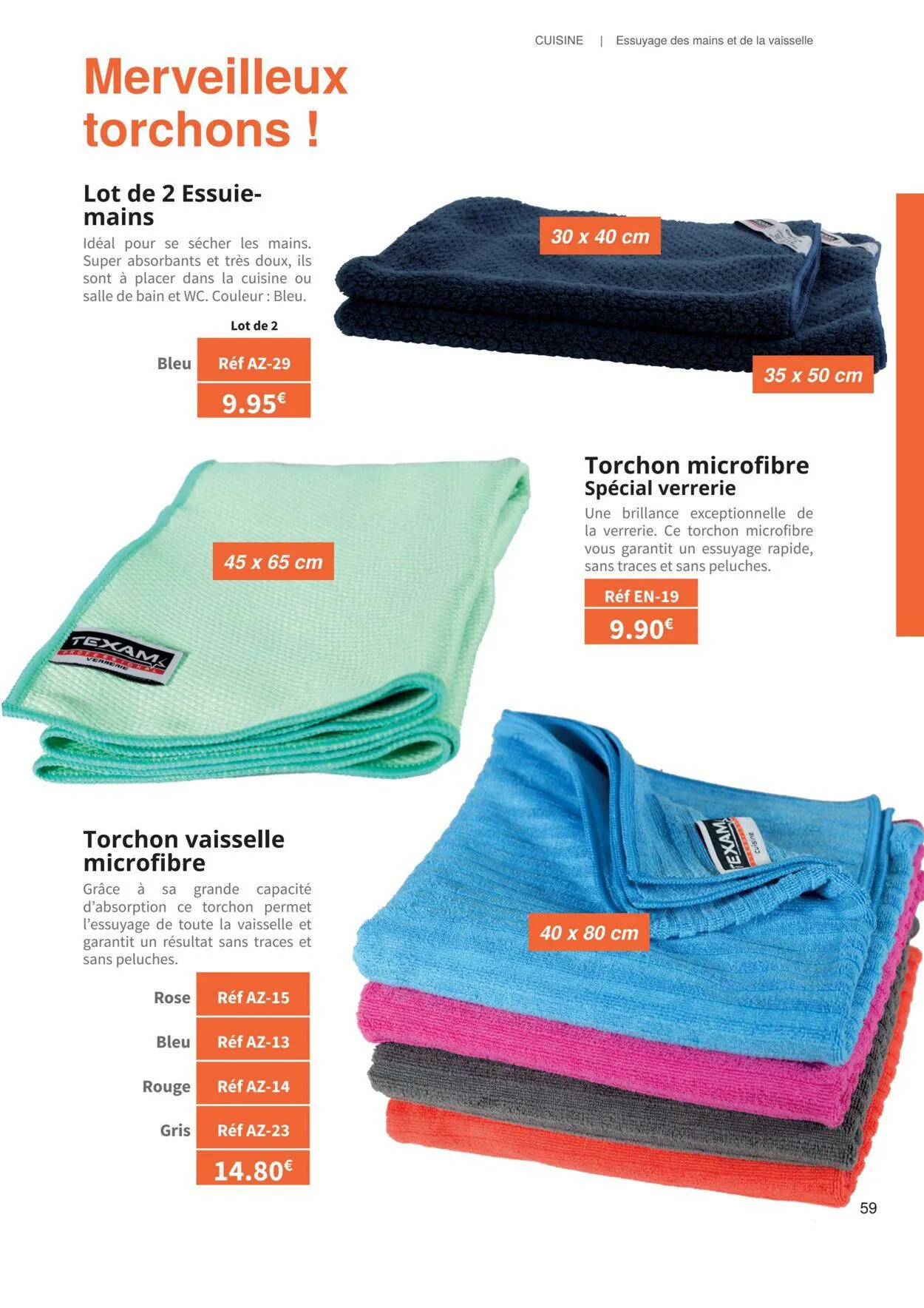 Texam du 1 octobre au 31 octobre 2023 - Catalogue page 58