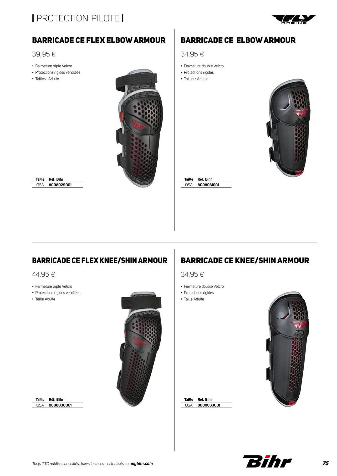 Catalogue Bihr du 1 janvier au 31 janvier 2026 - Catalogue page 75