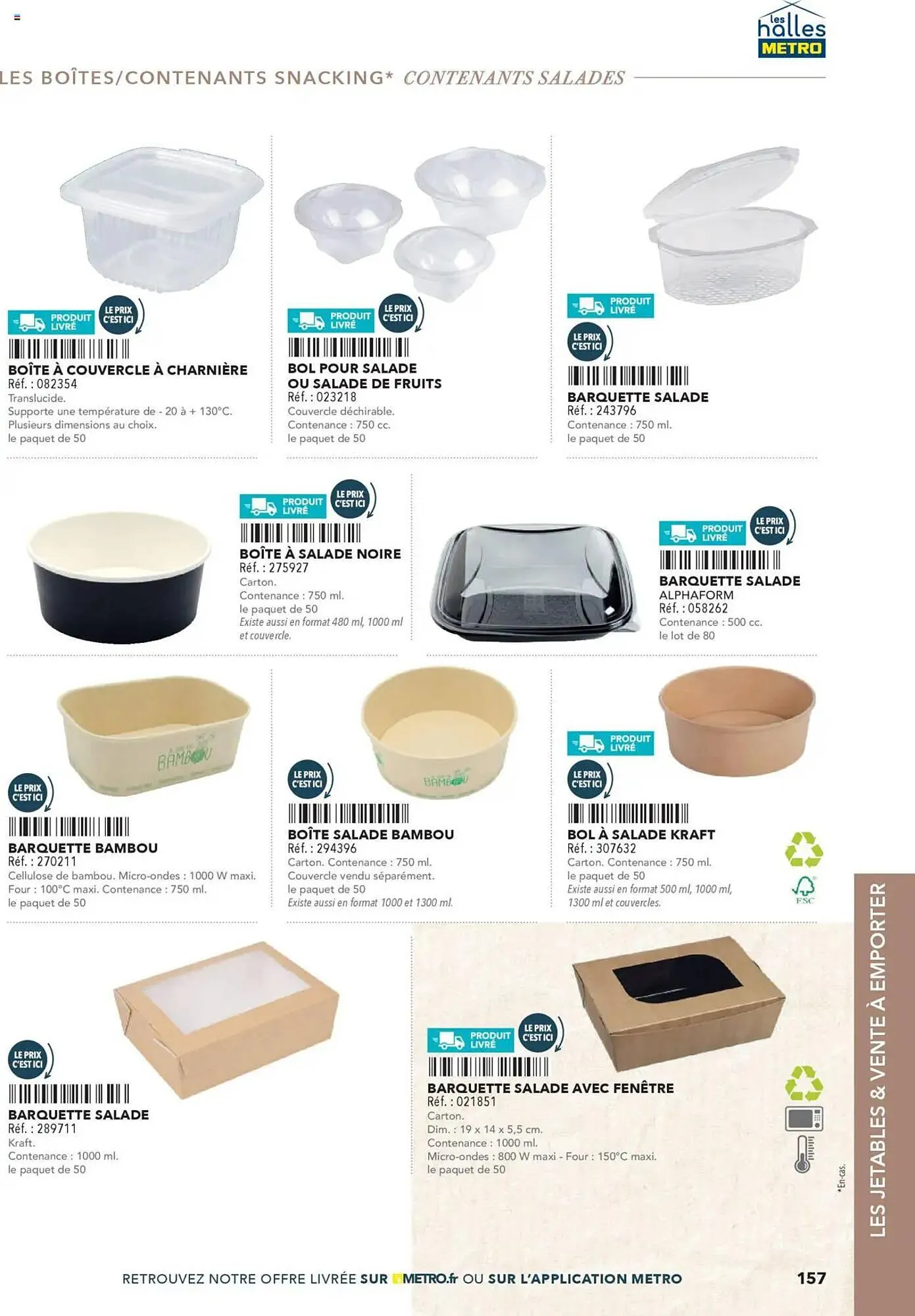 Catalogue METRO du 24 avril au 31 décembre 2025 - Catalogue page 157