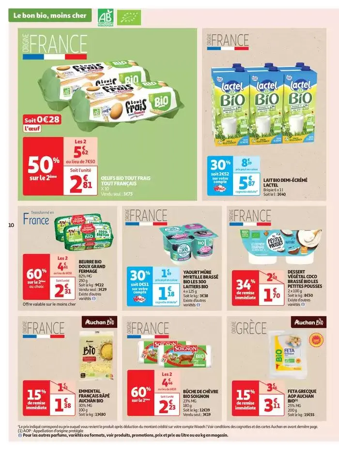 Tout le bio à prix sain  du 13 mai au 25 mai 2025 - Catalogue page 10