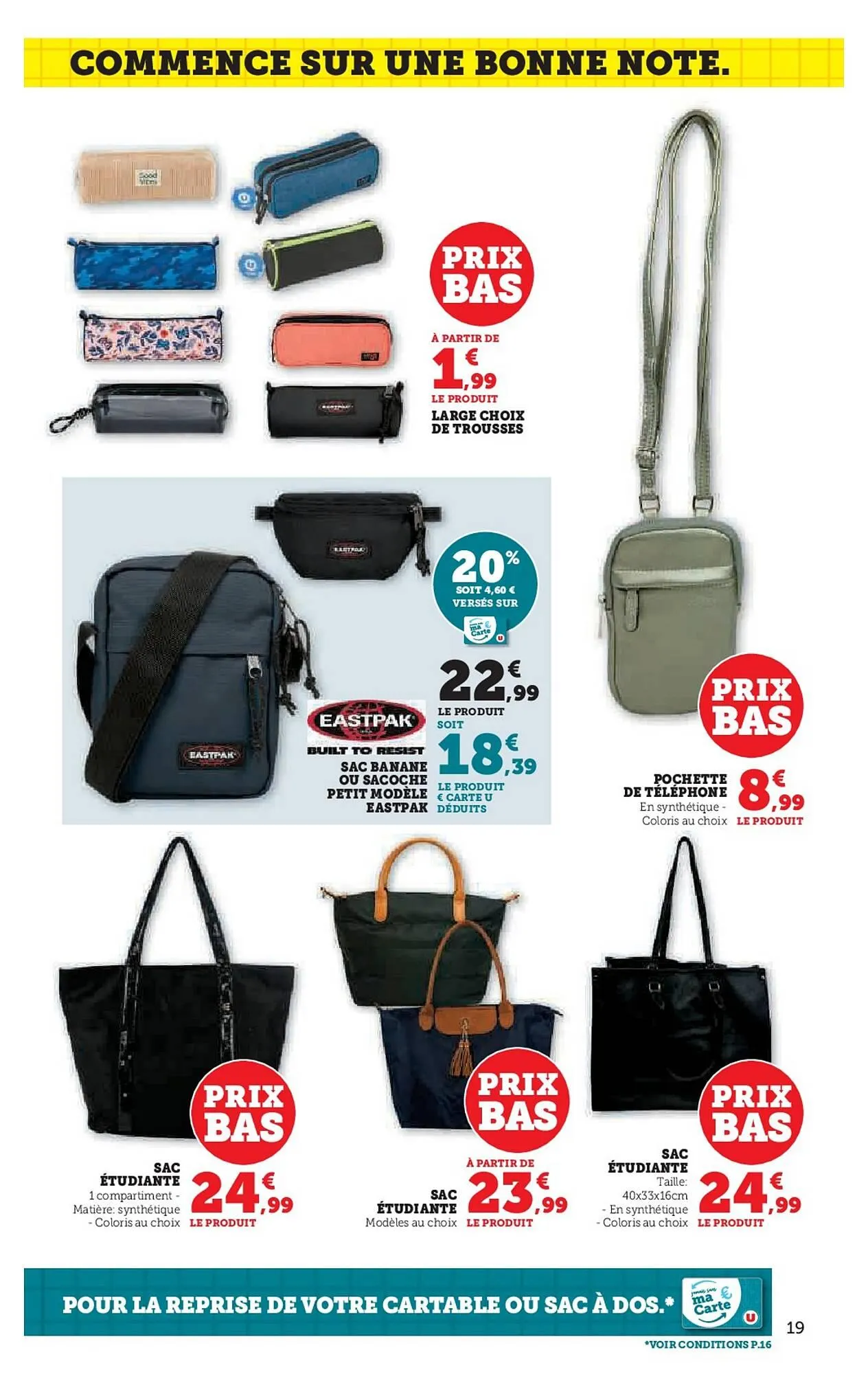 Catalogue Hyper U du 16 juillet au 10 août 2025 - Catalogue page 19