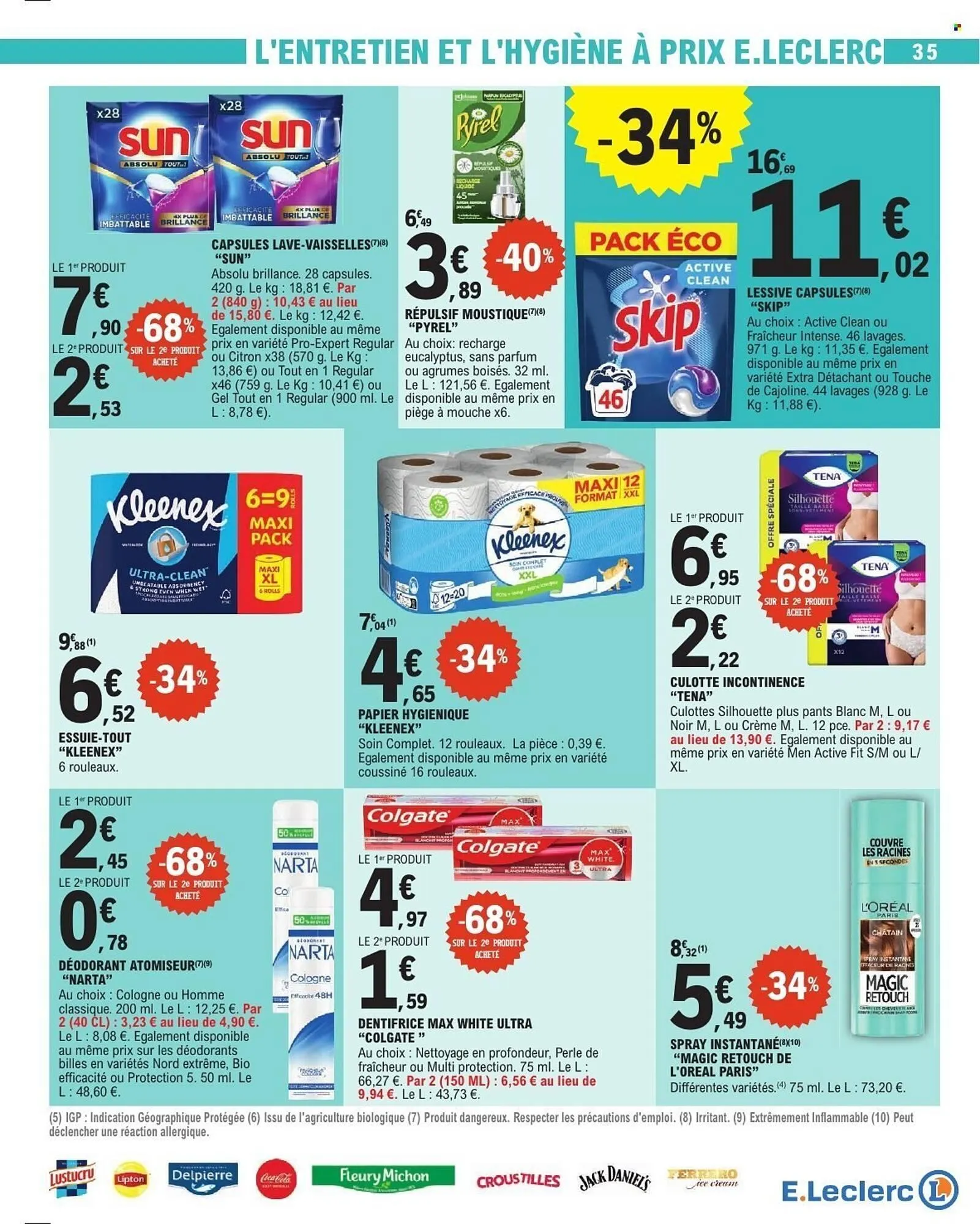 Catalogue E.Leclerc du 15 juillet au 26 juillet 2025 - Catalogue page 35